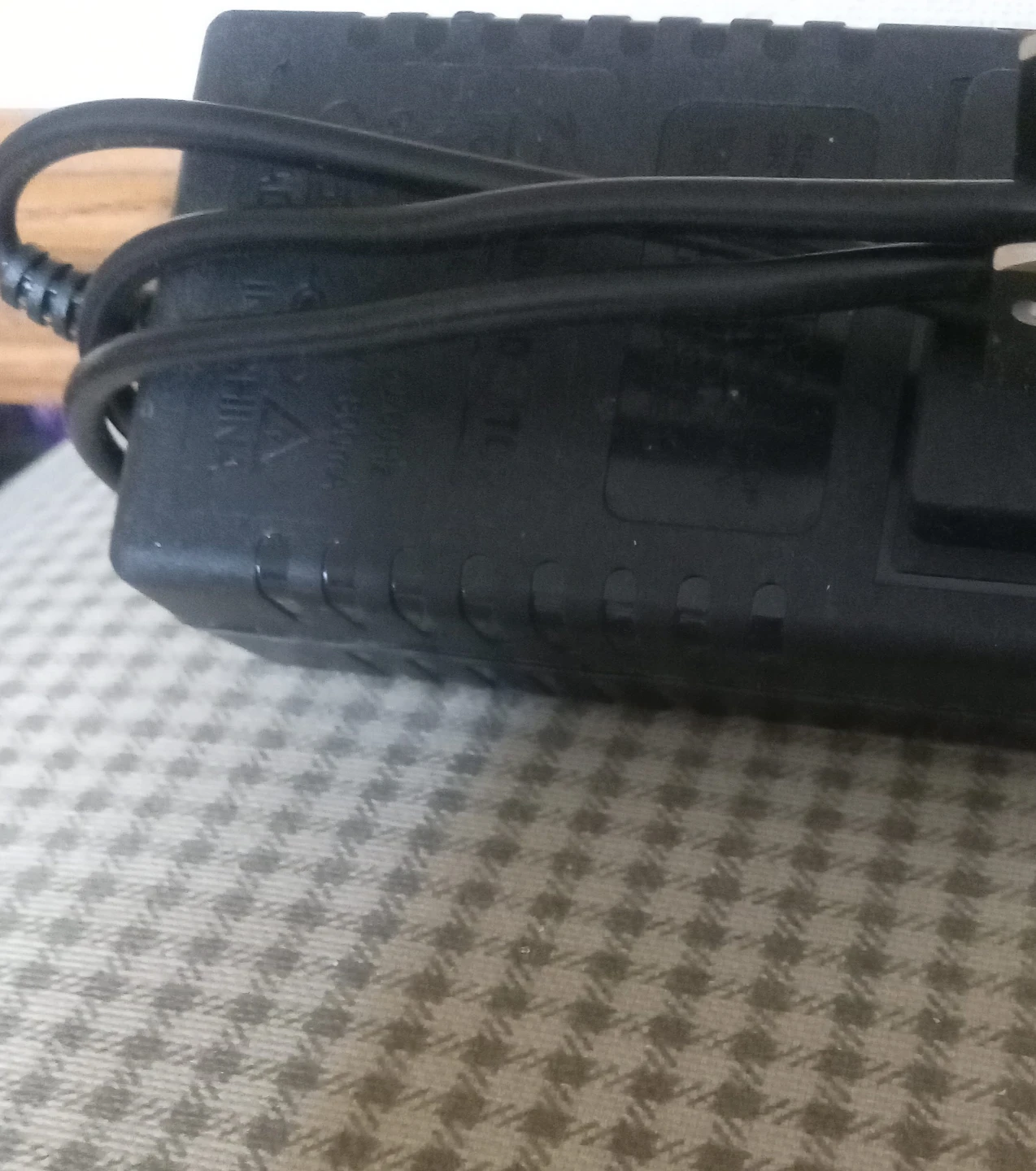 Black Power Adapter Charger