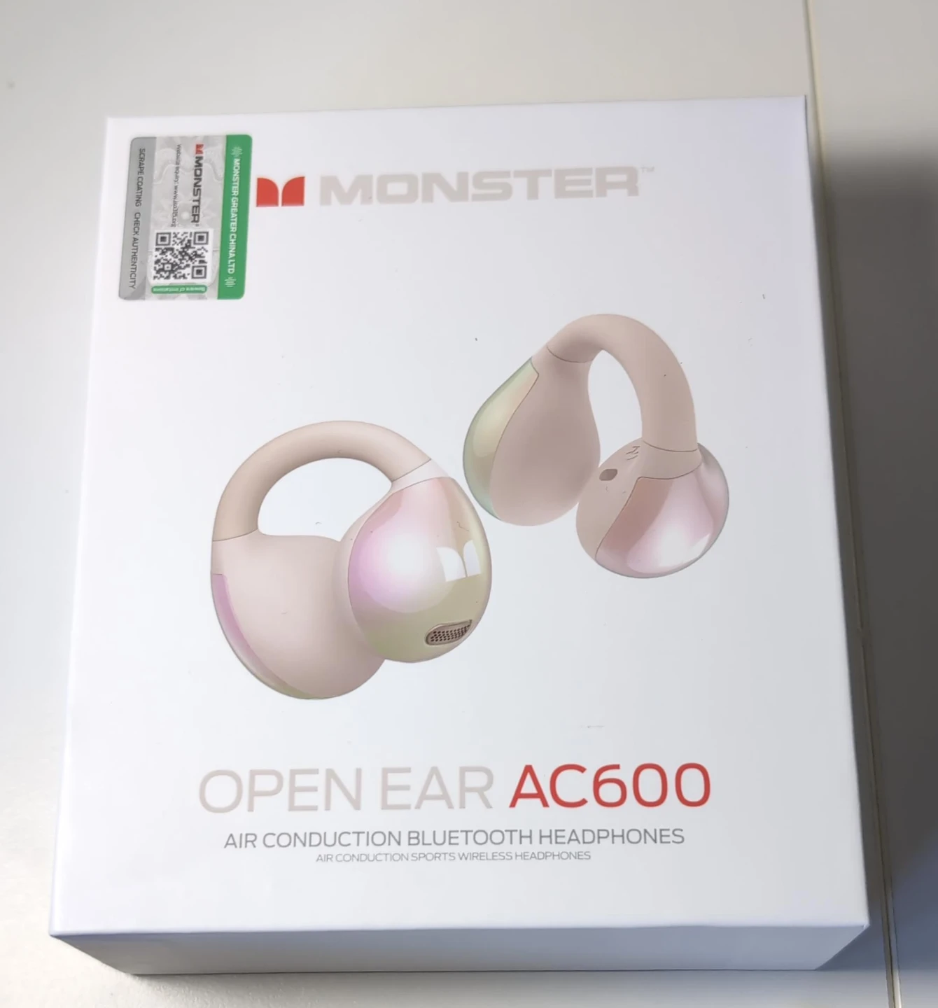 Monster Open Ear AC600 Air Conduction Bluetooth Headphones