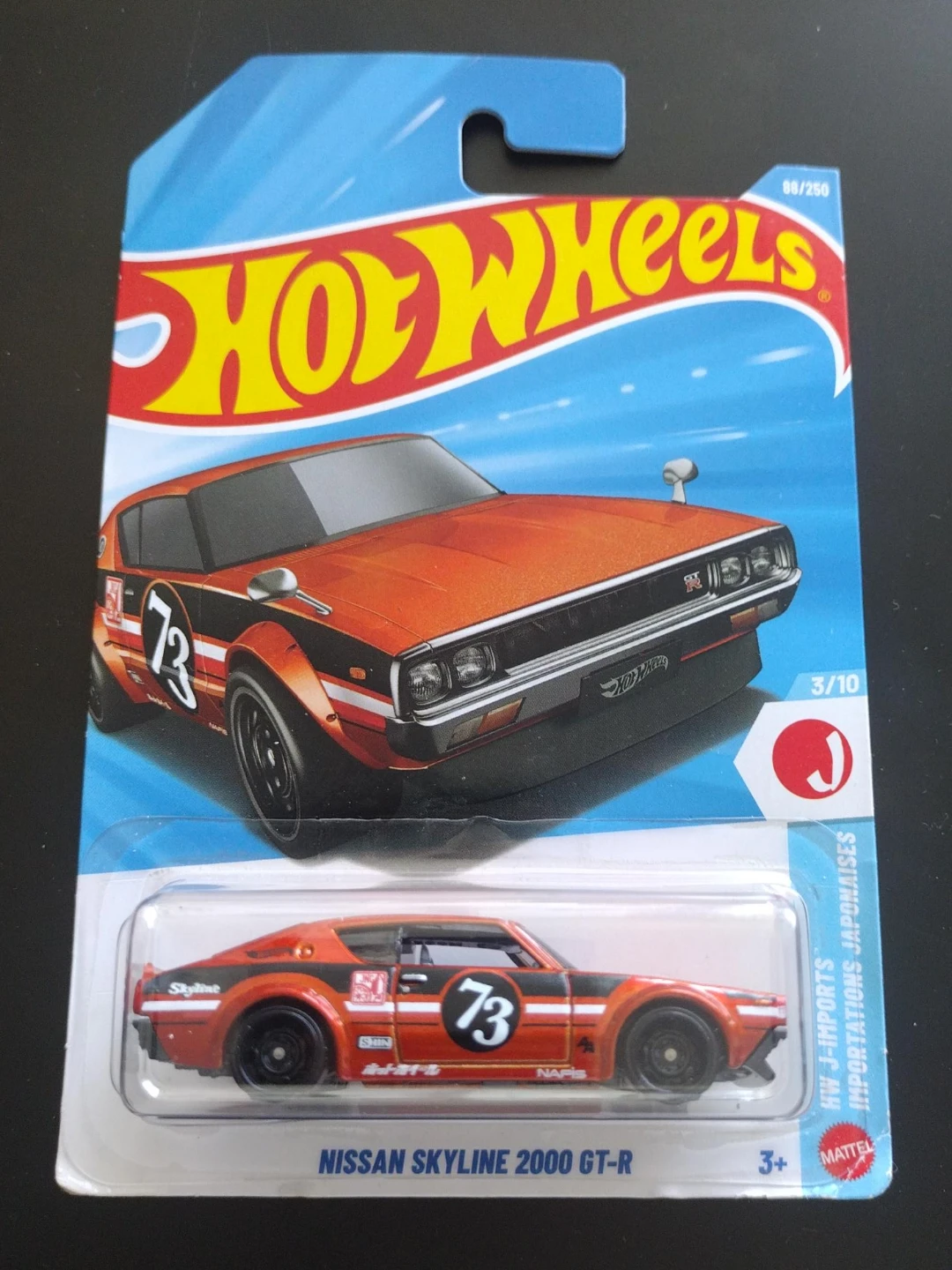 Hot Wheels Nissan Skyline 2000 GT-R Toy Car