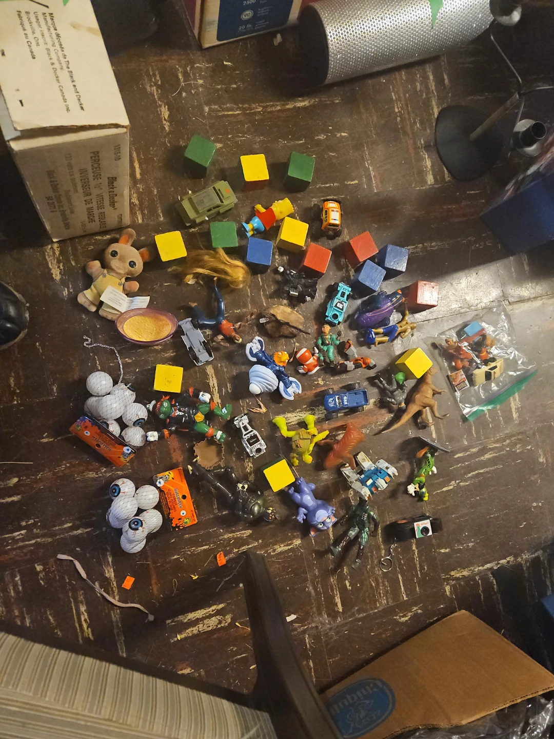 Assorted Action Figures and Toy Lot