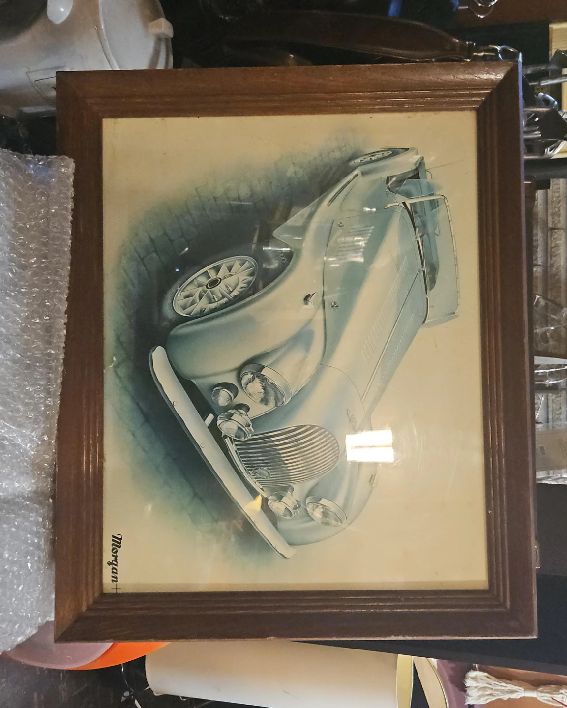Framed Morgan Car Print