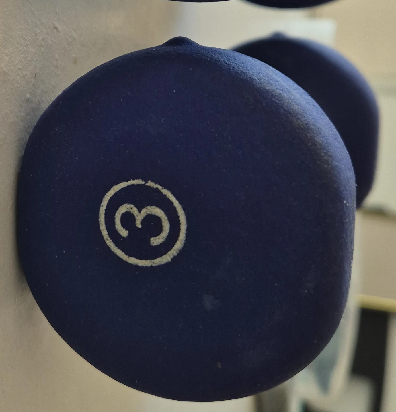 Pair of 3lb Dumbbells - Blue