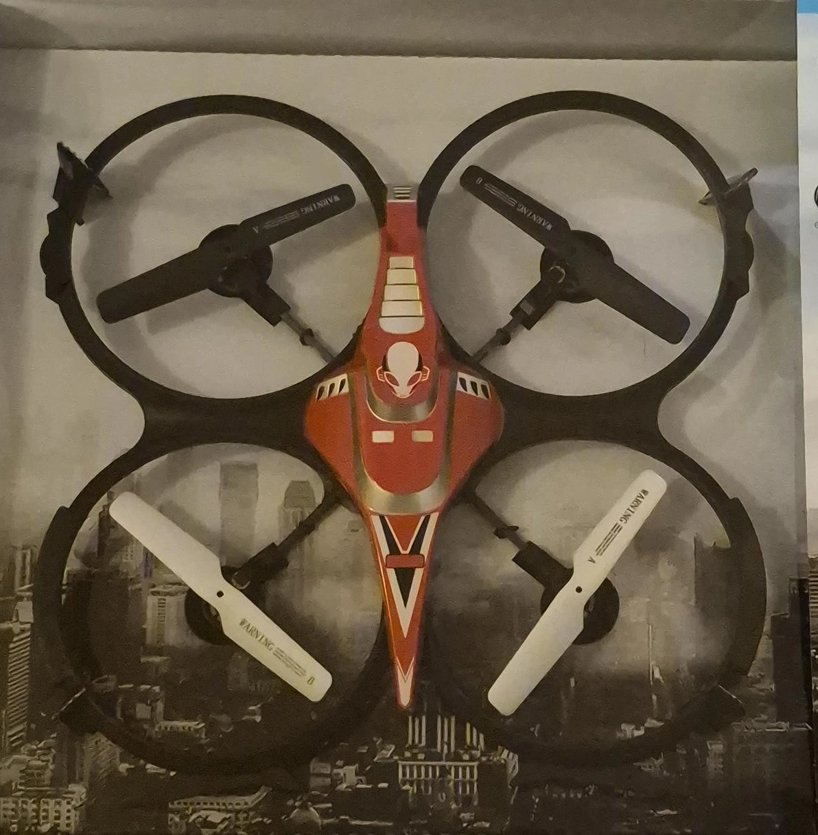 Red Alien Drone