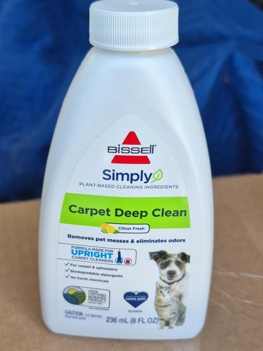 Bissell Simply Carpet Deep Clean Citrus Fresh 236 mL