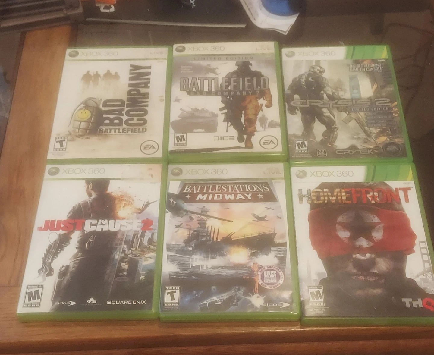 Xbox 360 Video Games Bundle
