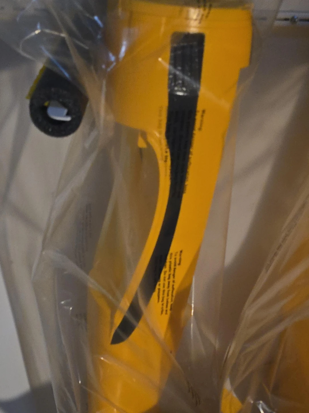 Yellow Tool Handle