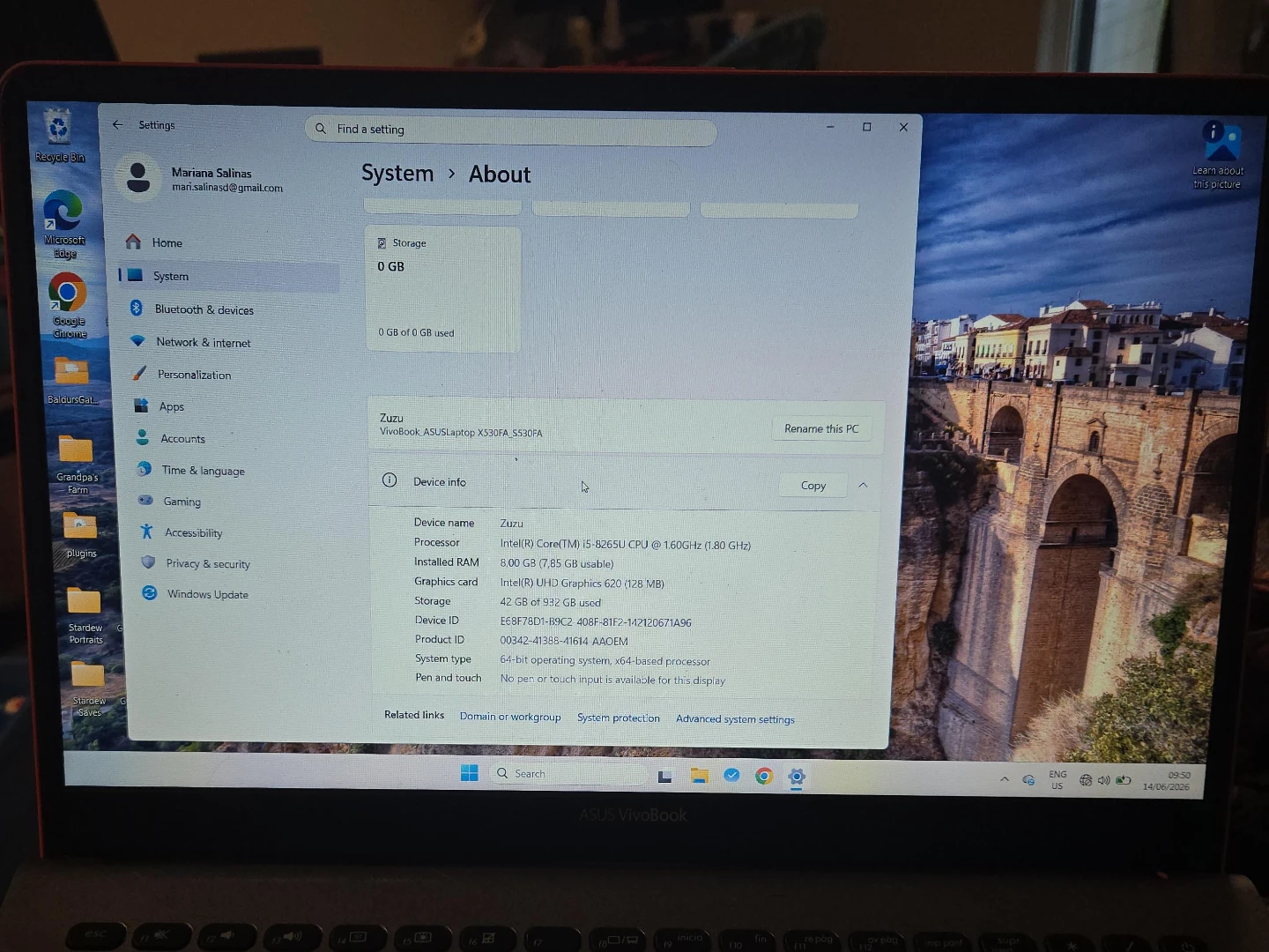 ASUS VivoBook S15 Laptop Intel Core i5 8GB RAM - photo 2