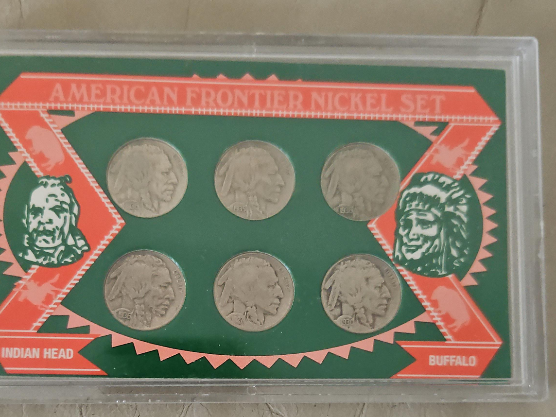 American Frontier Nickel Set