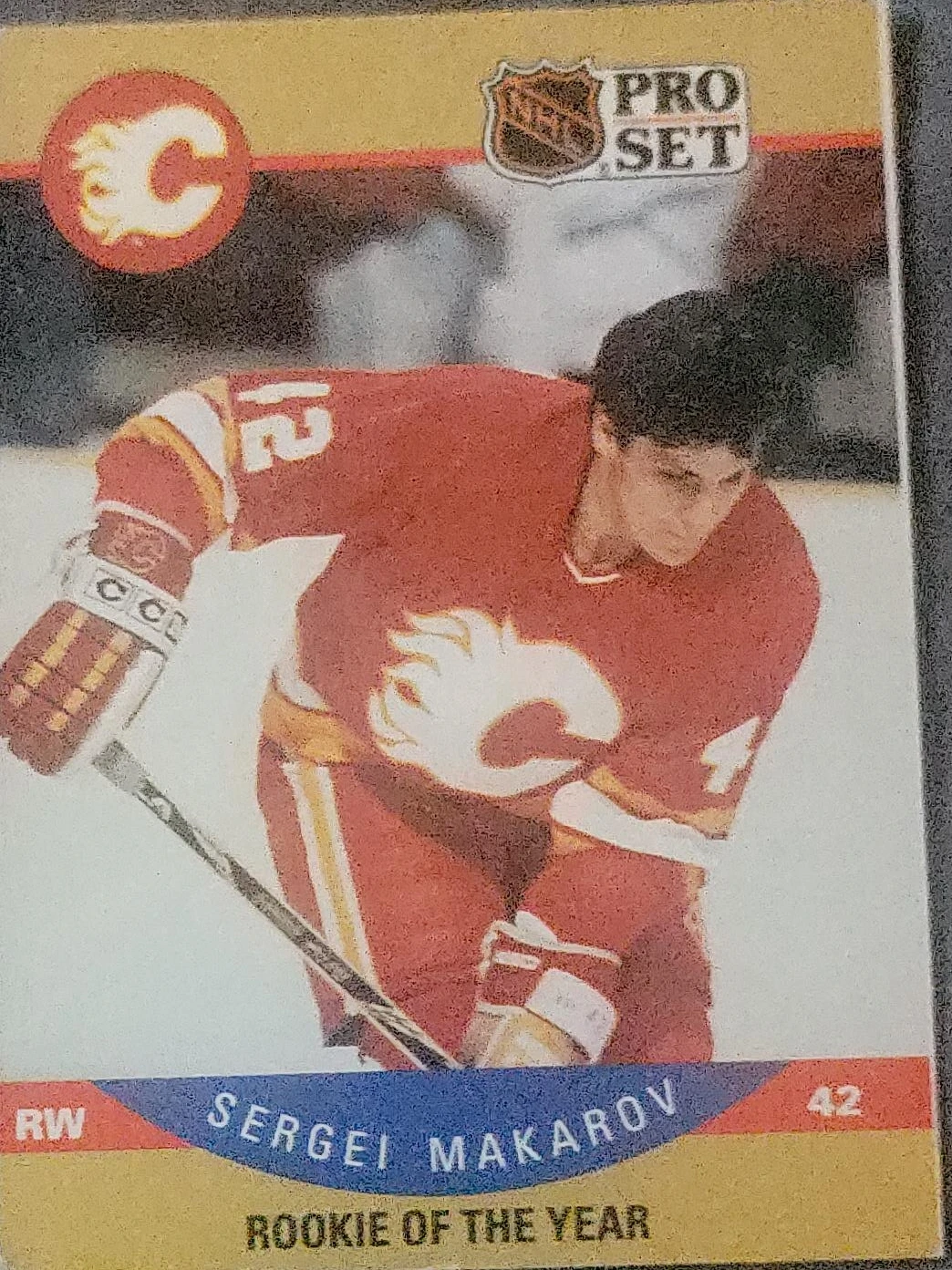 Sergei Makarov 1989-90 Pro Set Rookie Card