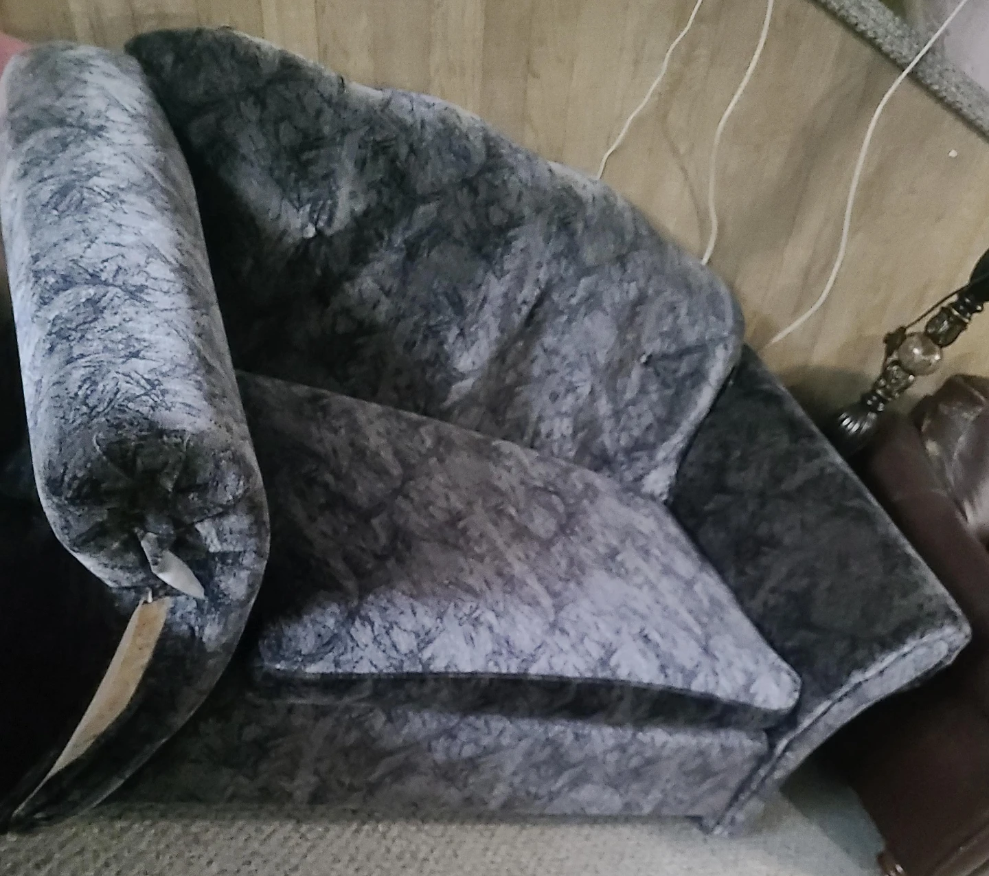 Grey Armchair