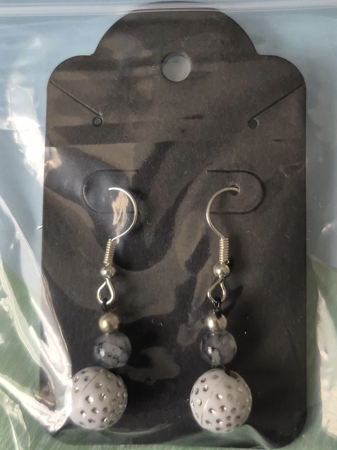 Beaded Dangle Earrings
