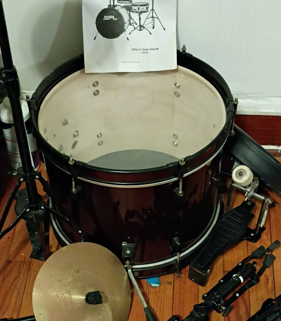 SPL 3-Piece Junior Drum Set