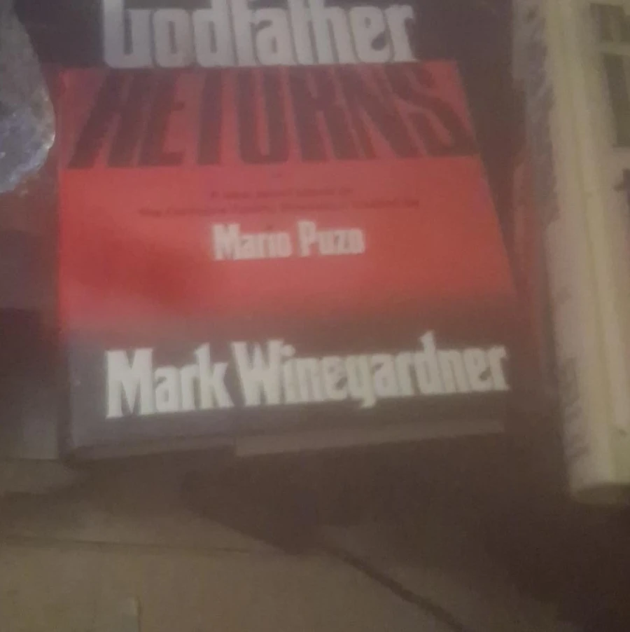The Godfather Returns Book by Mark Winegardner