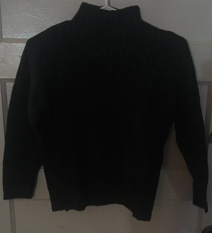 Black Turtleneck Sweater