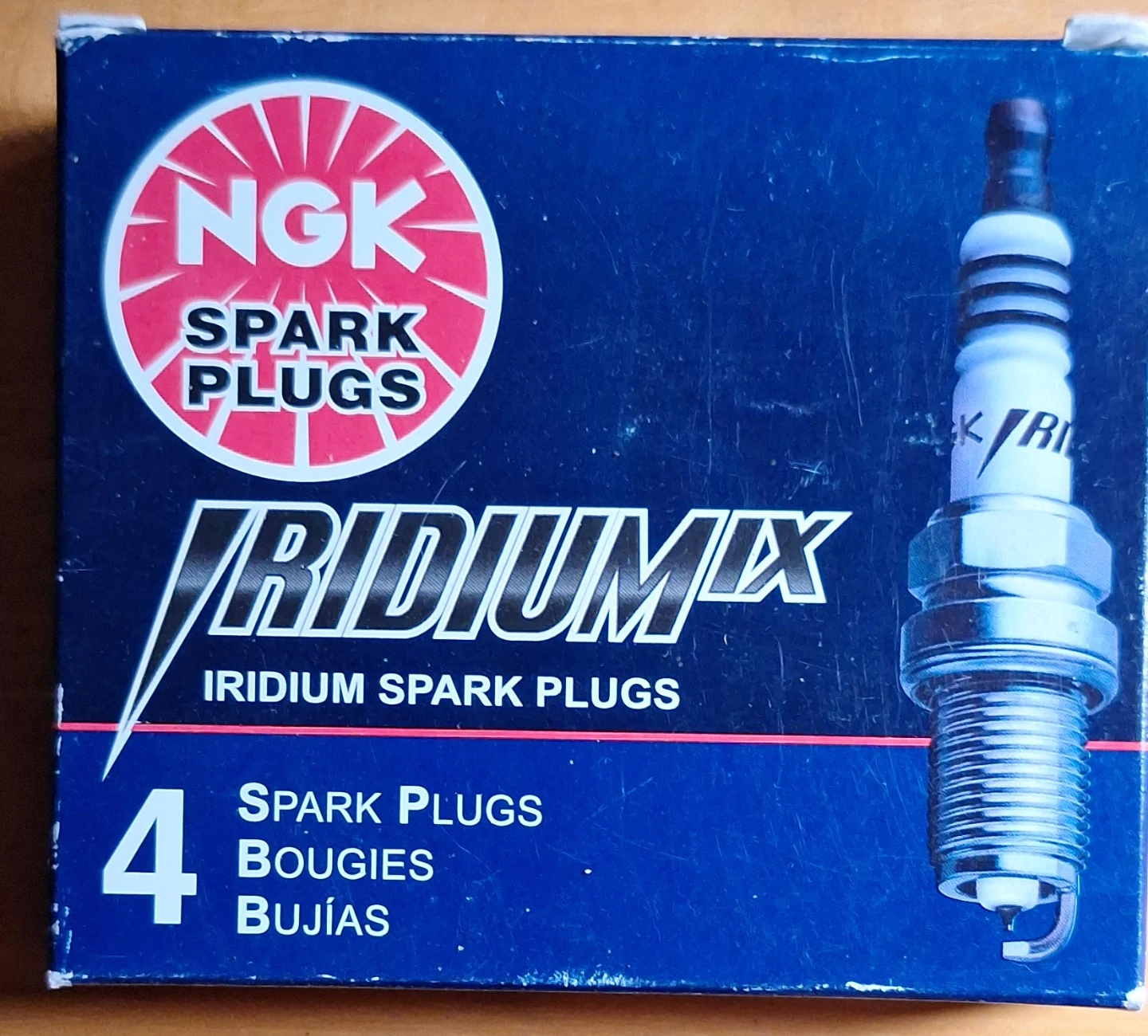 NGK Iridium IX Spark Plugs BKR6EIX-11 (4 Pack)