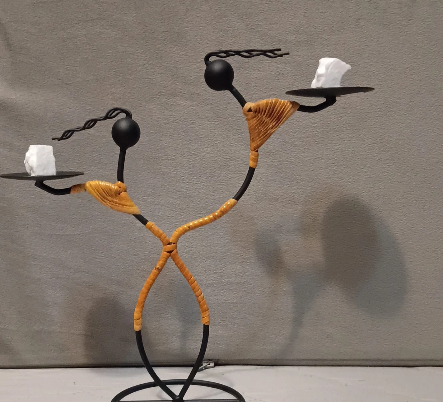 Figural Candlestick Holder