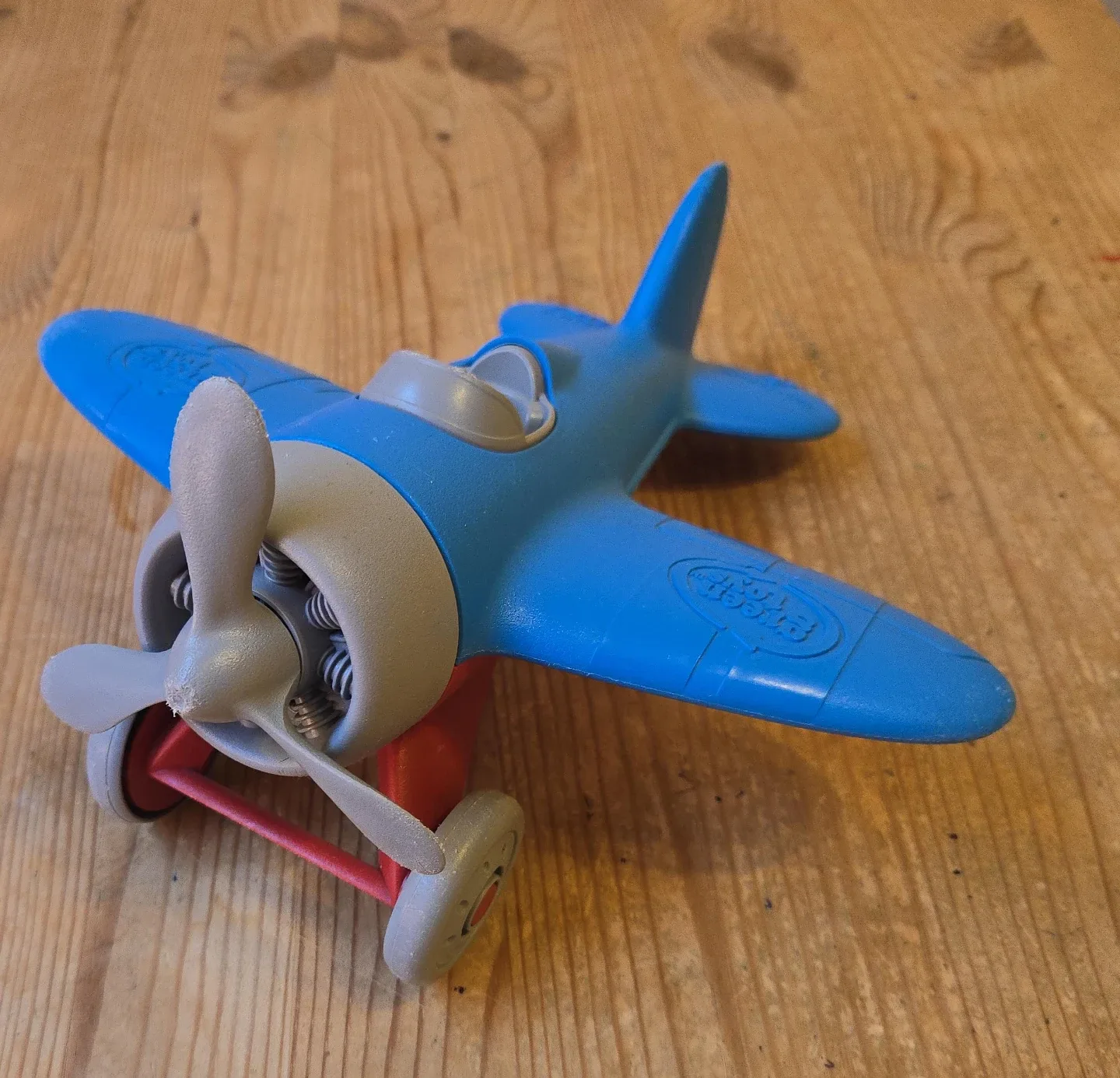 Green Toys Blue Airplane Toy