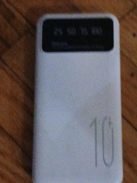 White 10000mAh Power Bank