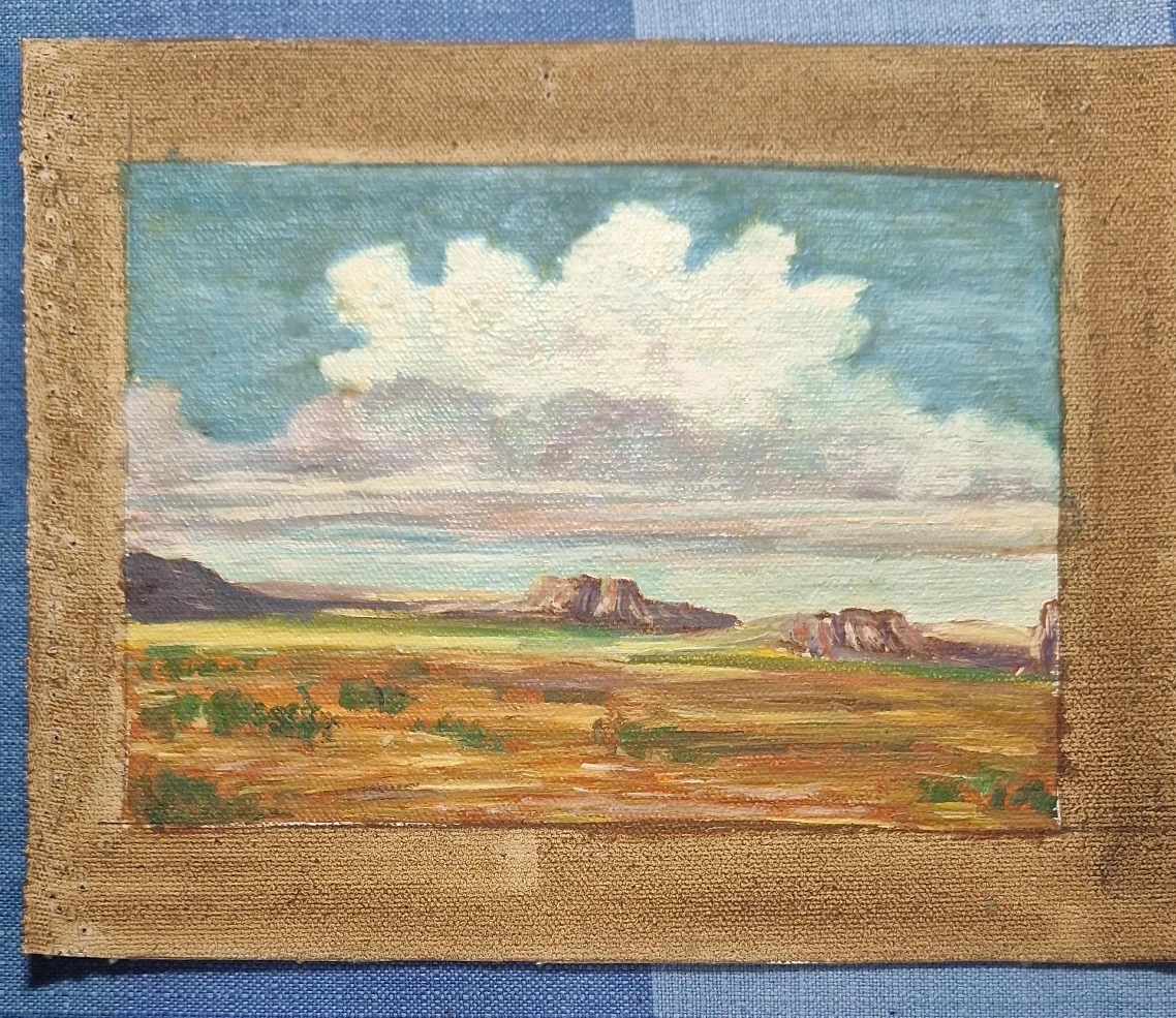 Vintage Landscape Painting