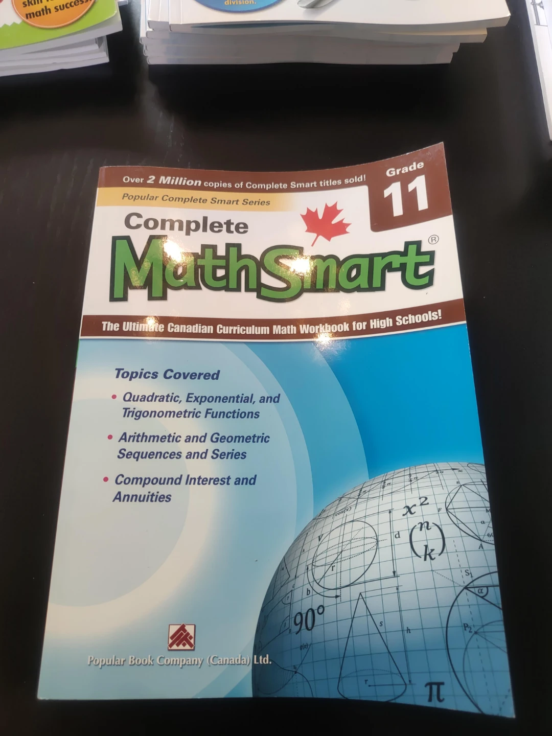 Complete MathSmart Grade 11 Workbook