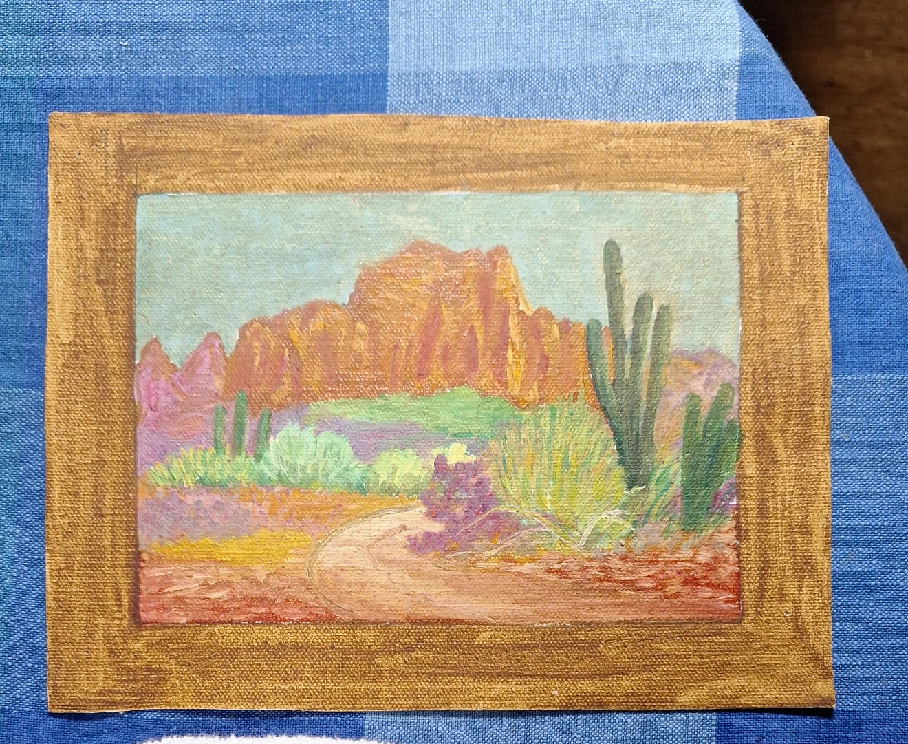 Desert Landscape Painting