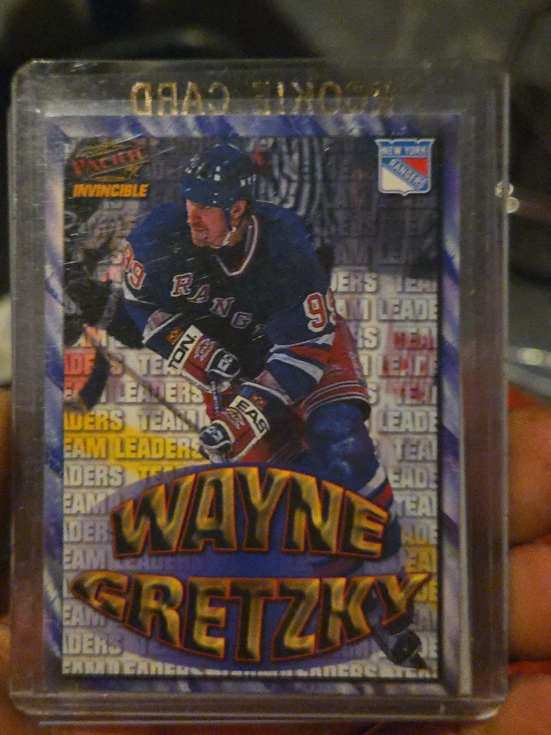 Pacific Invincible Wayne Gretzky Hockey Card