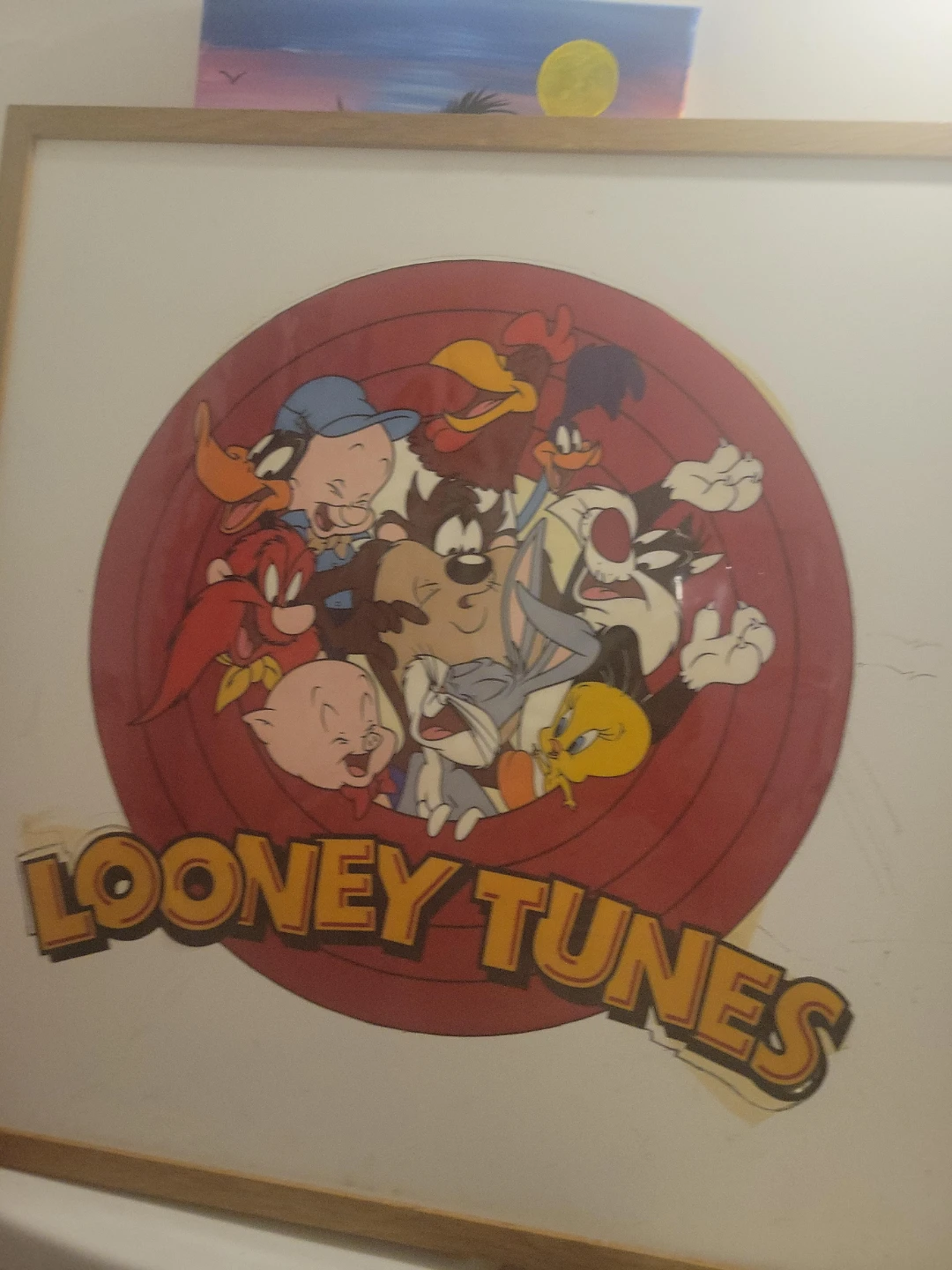 Framed Looney Tunes Poster