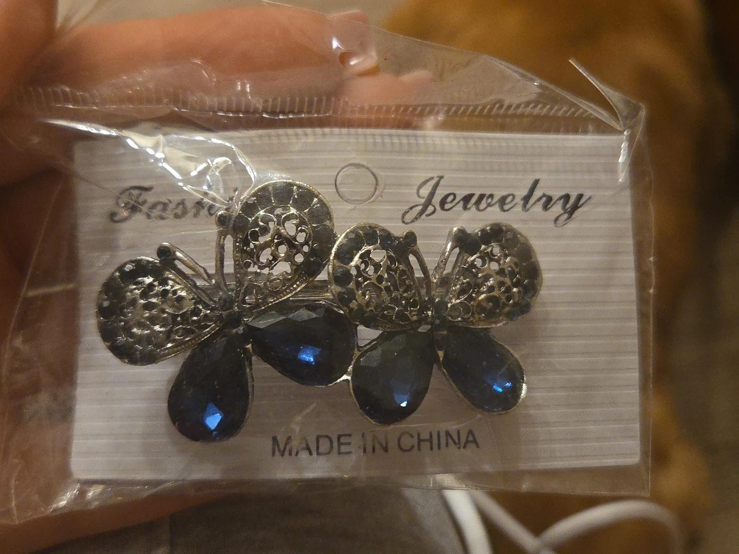 Fashion Jewelry Butterfly Hair Clip - photo 3