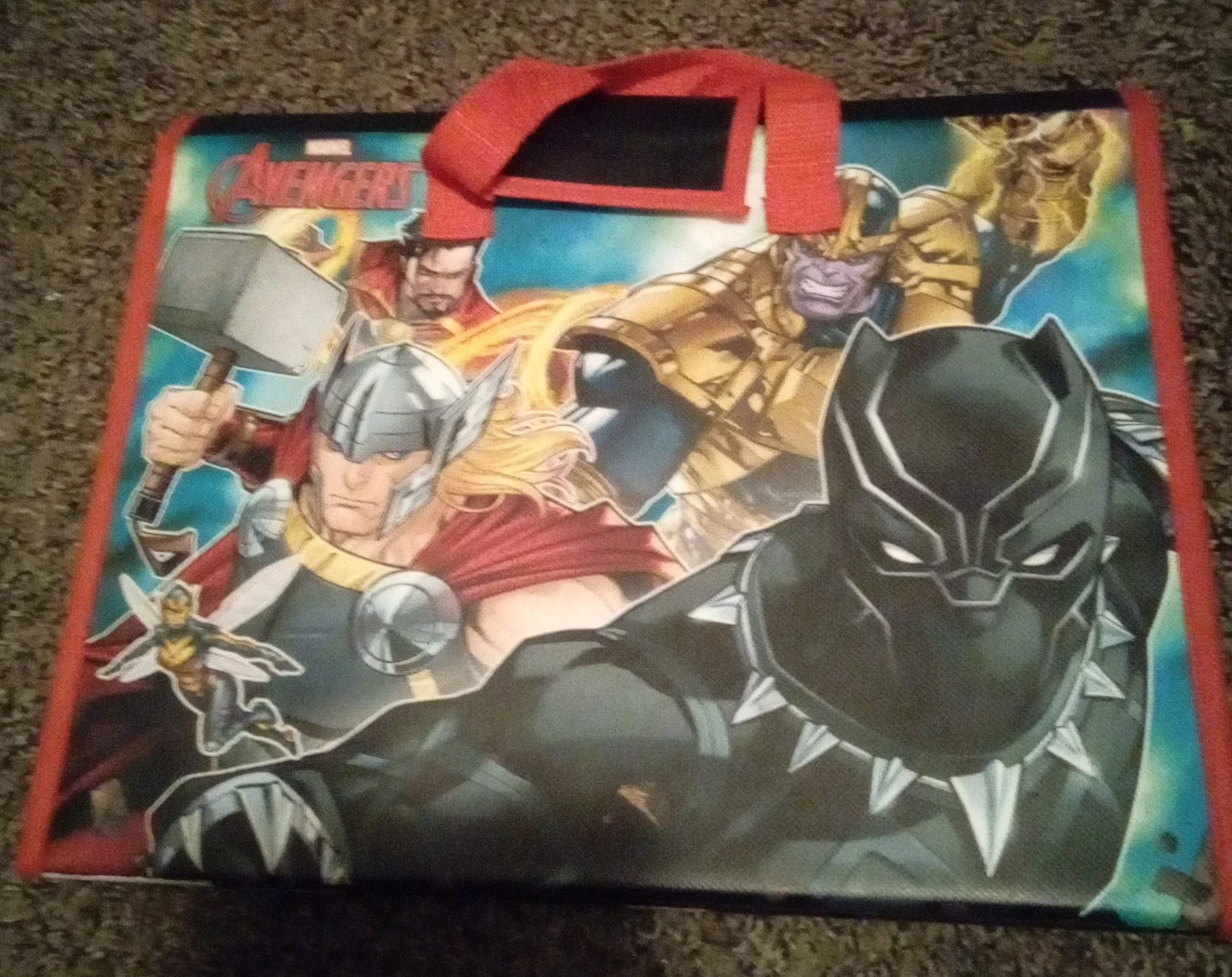 Avengers Art Portfolio Folder Organizer