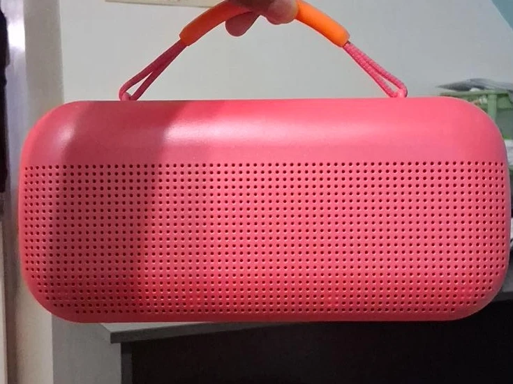 Pink Portable Bluetooth Speaker