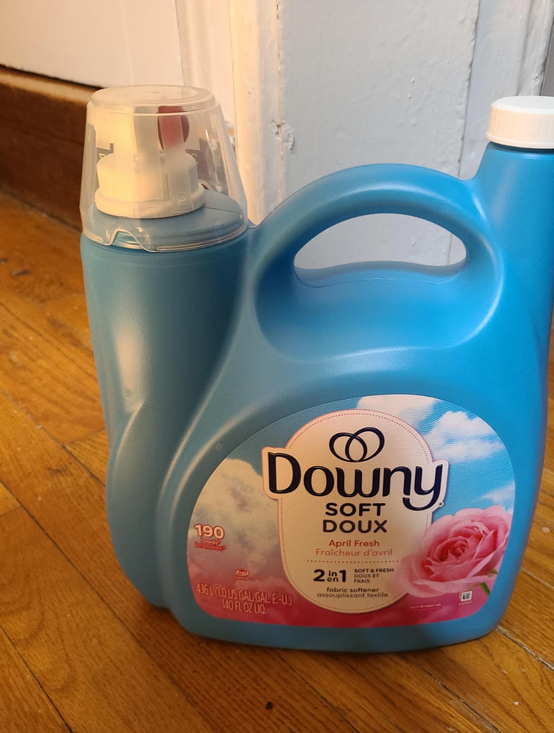 Downy Soft fabric softener April Fresh scent 140 oz
