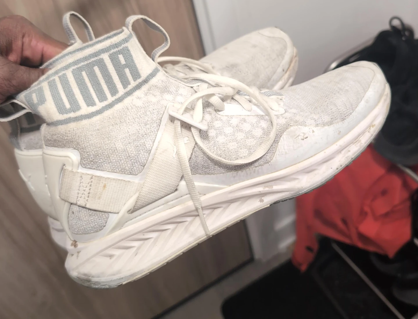 Puma Women's White Running Shoes