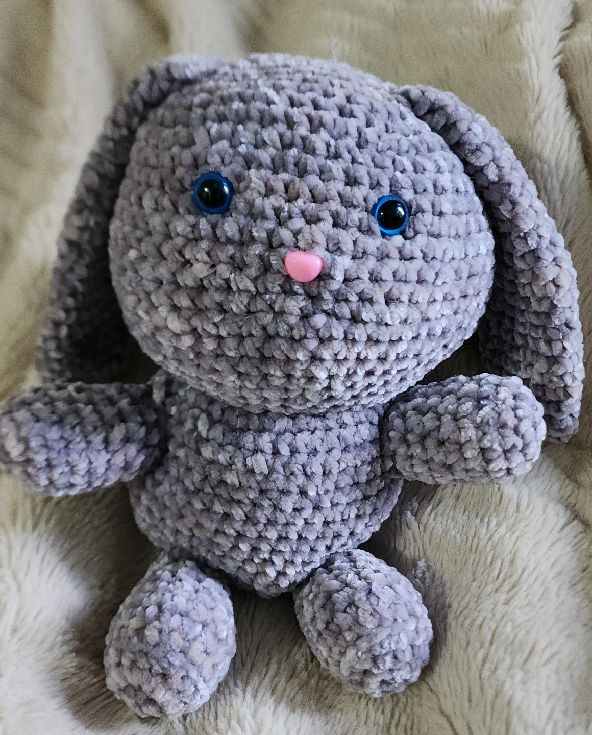 Handmade Crochet Bunny Plush Toy