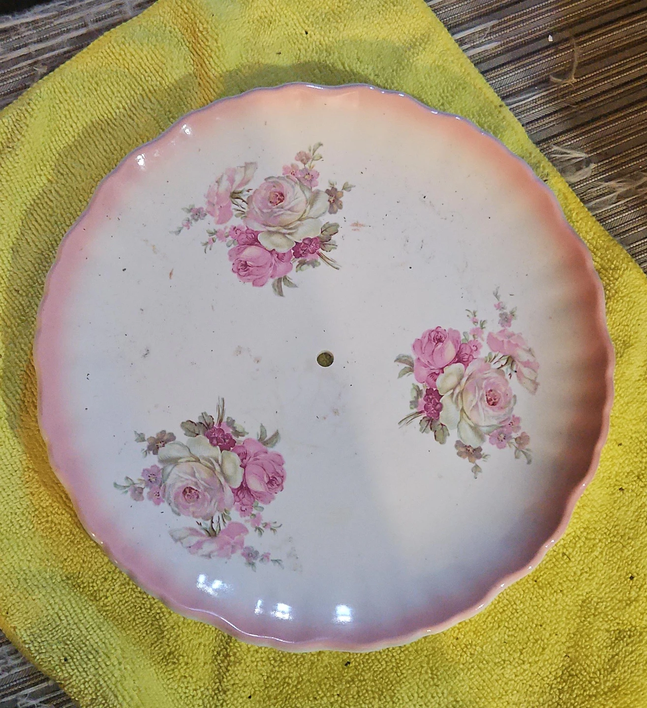 James Kent Old Foley Cake Stand Plate
