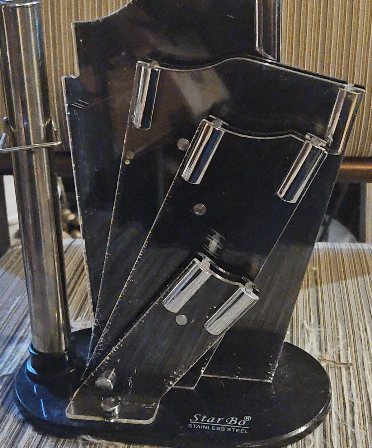 Star Bo Stainless Steel Knife Block Holder