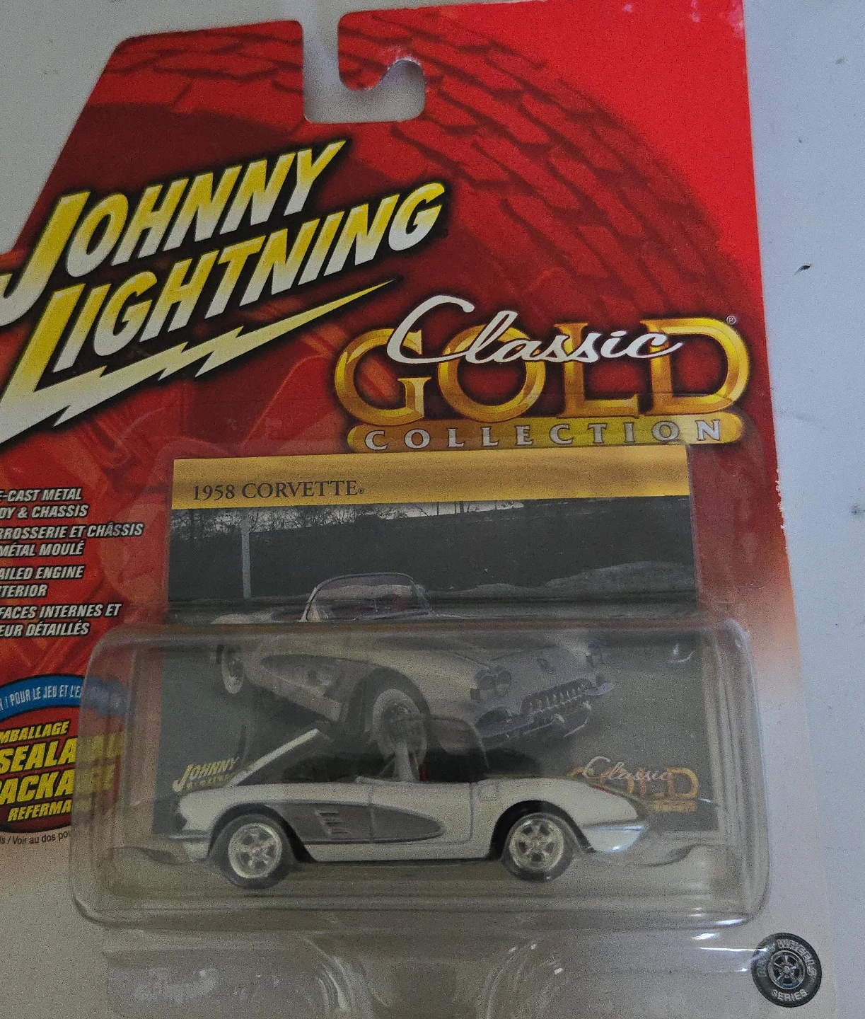 Johnny Lightning Classic Gold Collection 1958 Corvette