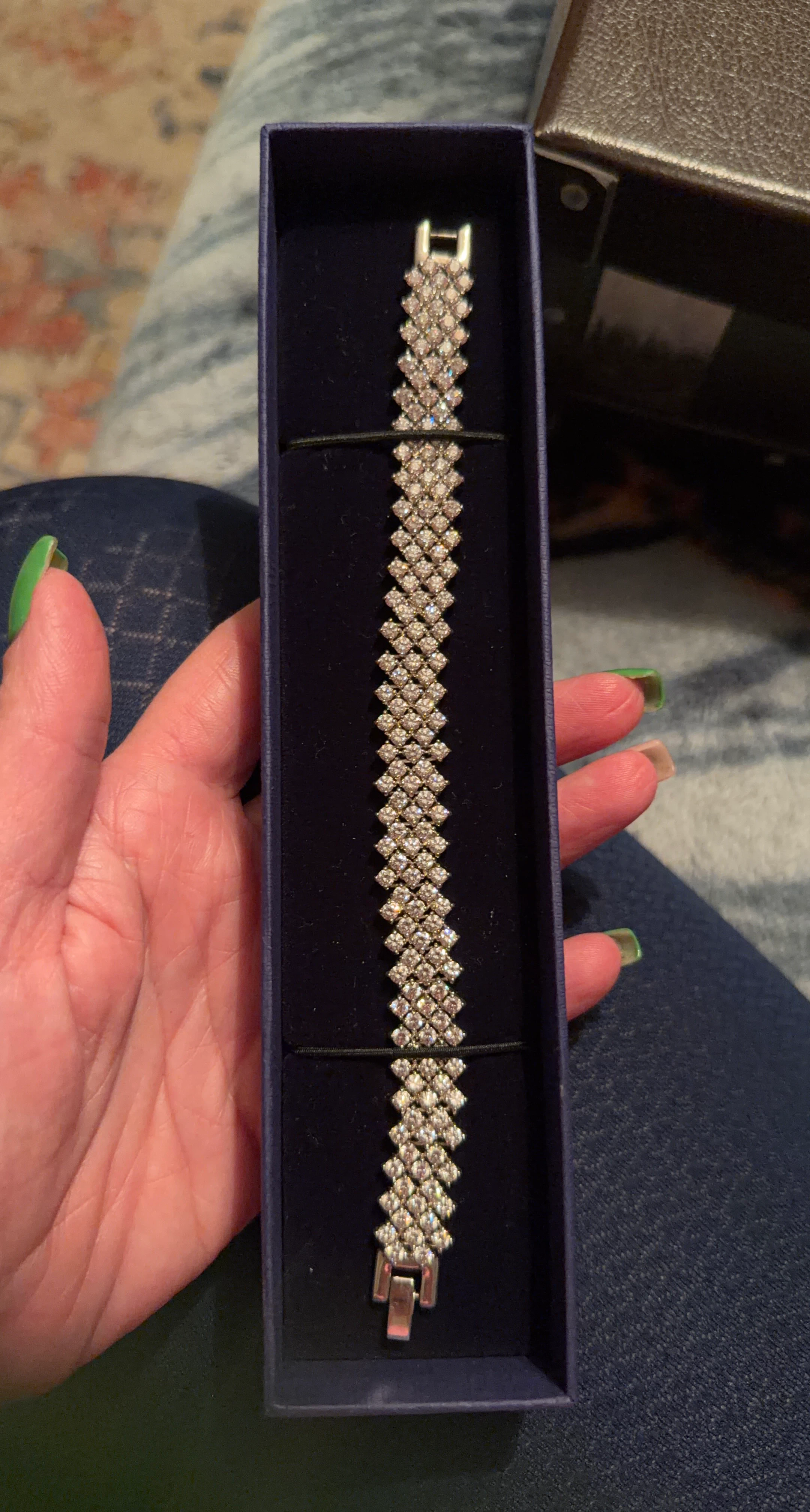 Sparkling Crystal Tennis Bracelet