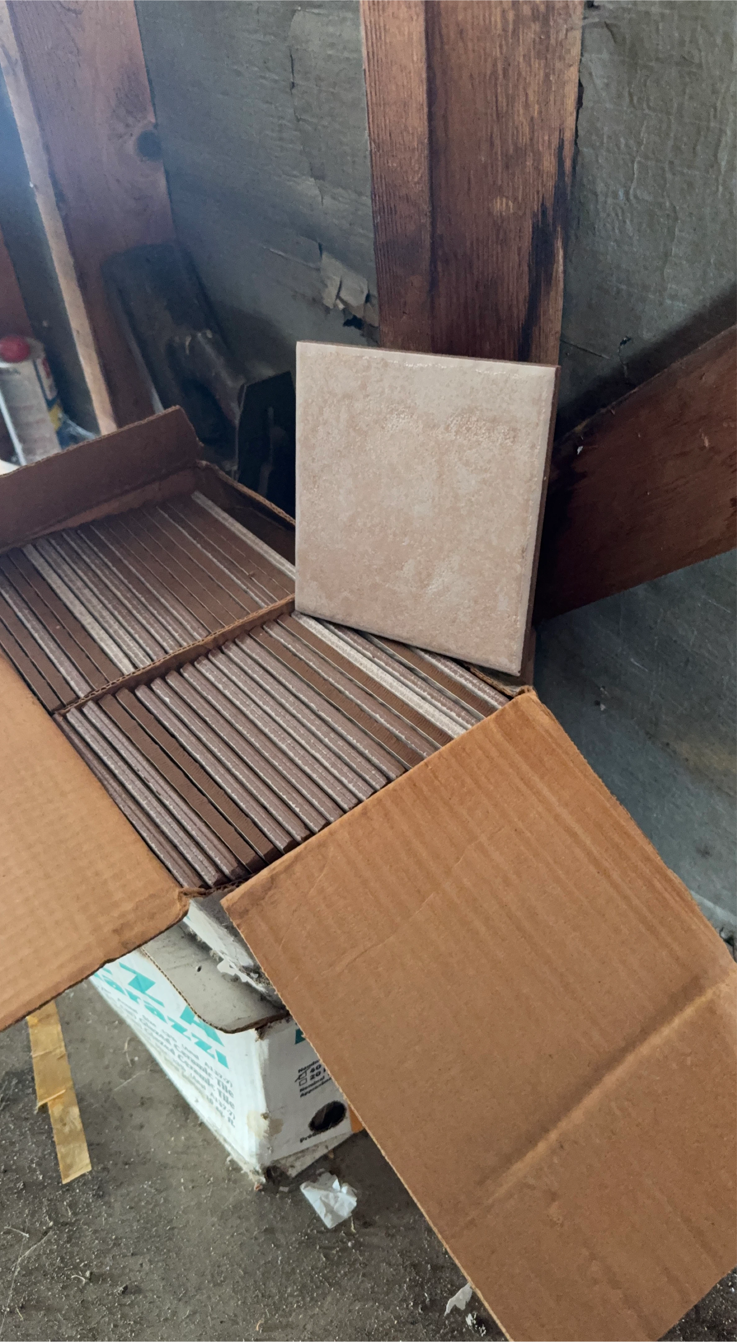 Ceramic Floor Tile - Beige