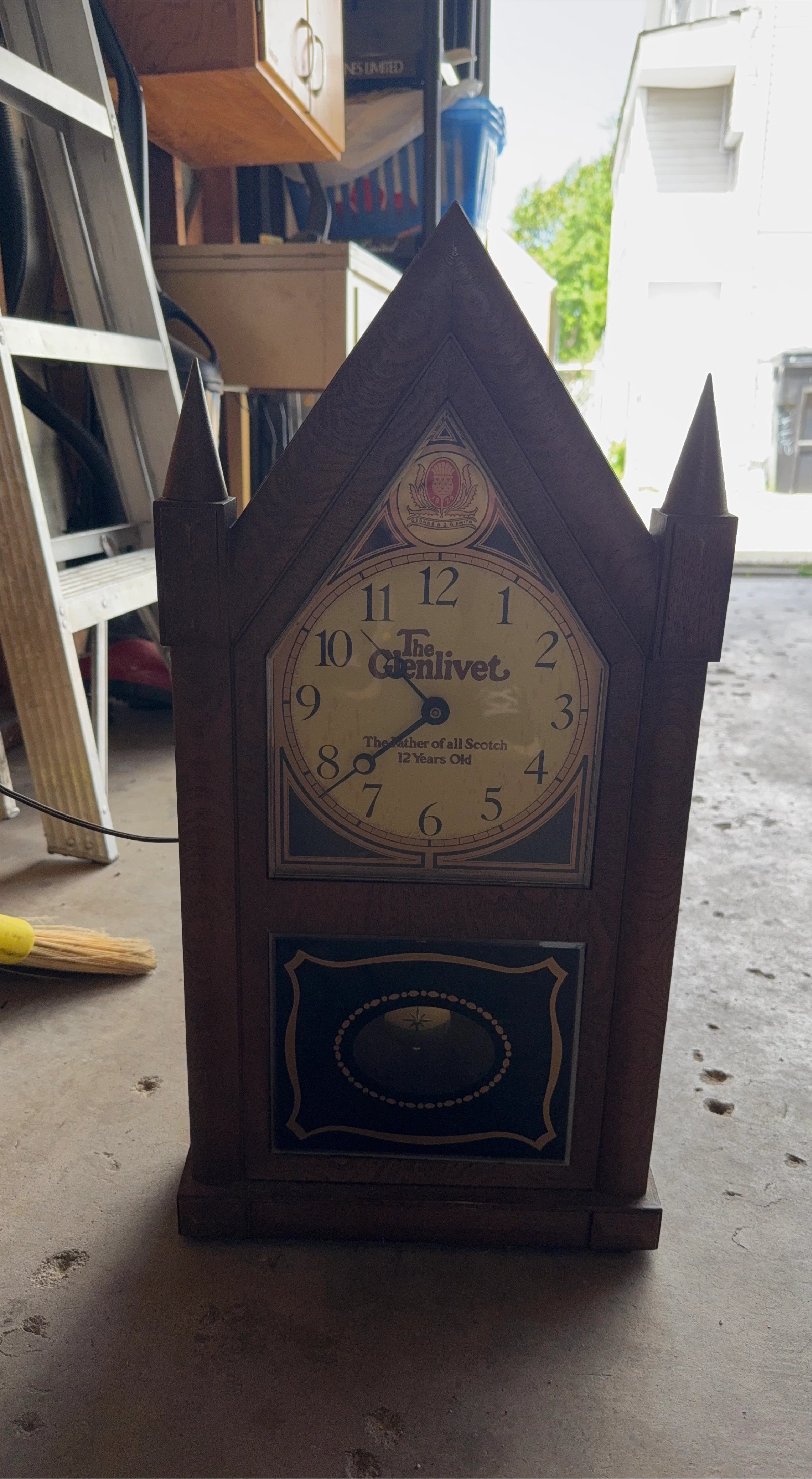 The Glenlivet 12 Years Old Clock