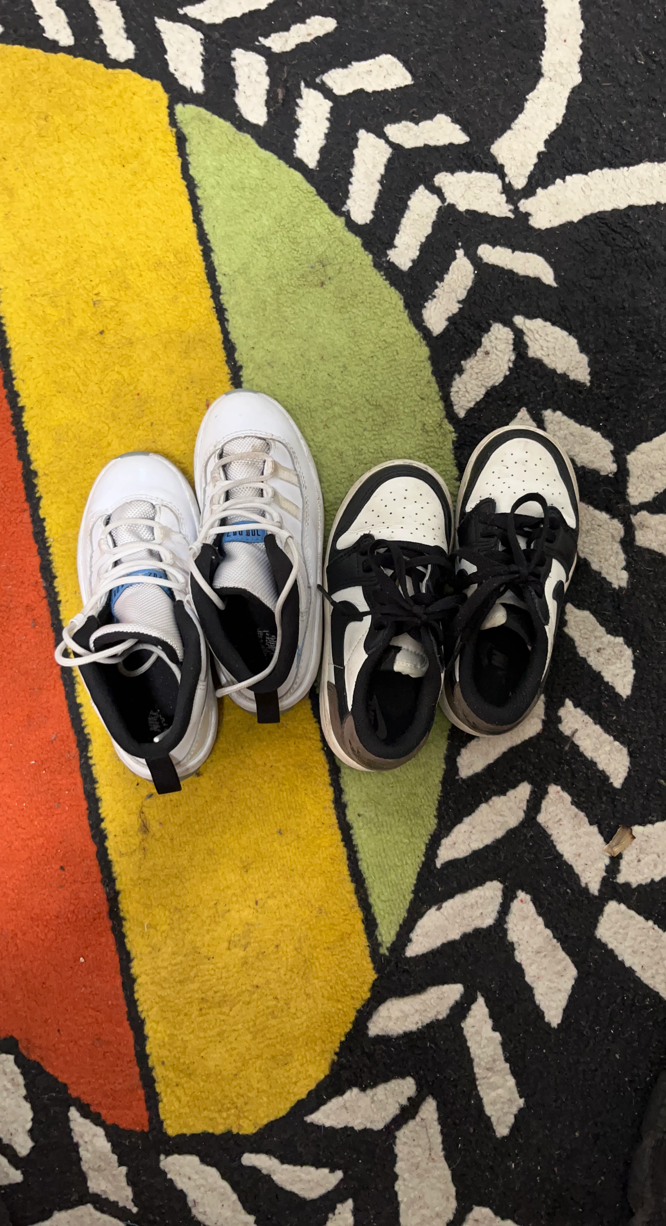 Kids Jordan 11 & Jordan 1 Sneakers