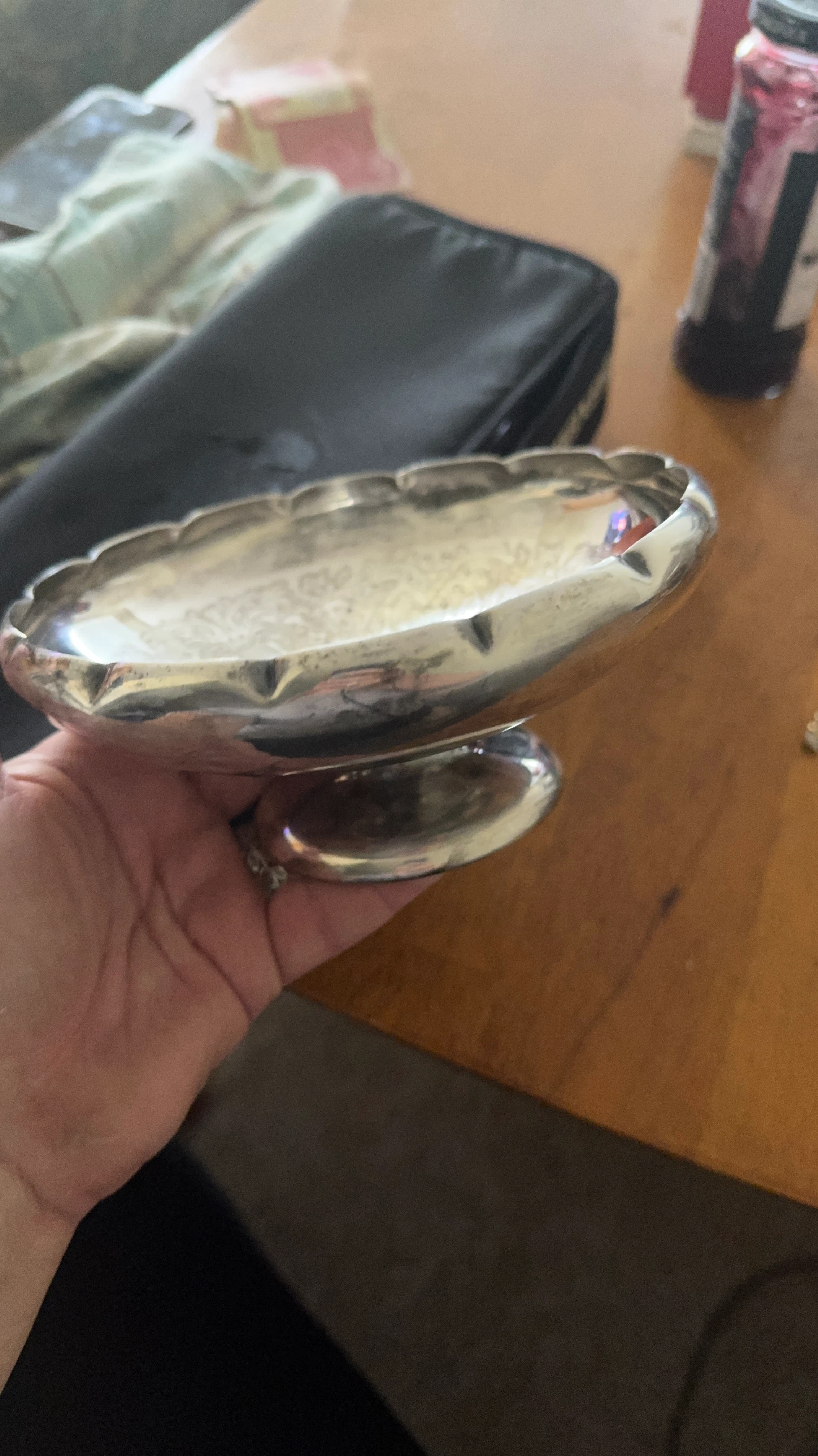 Silver Footed Bowl