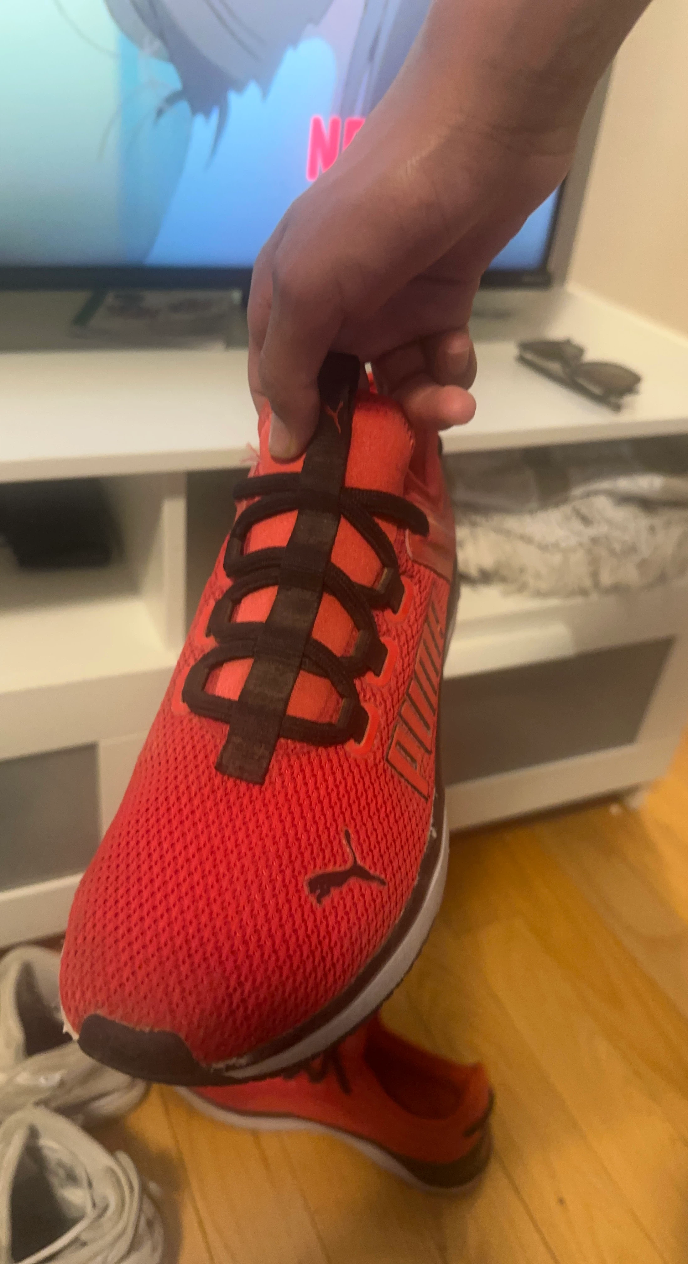 Puma Red Running Shoes