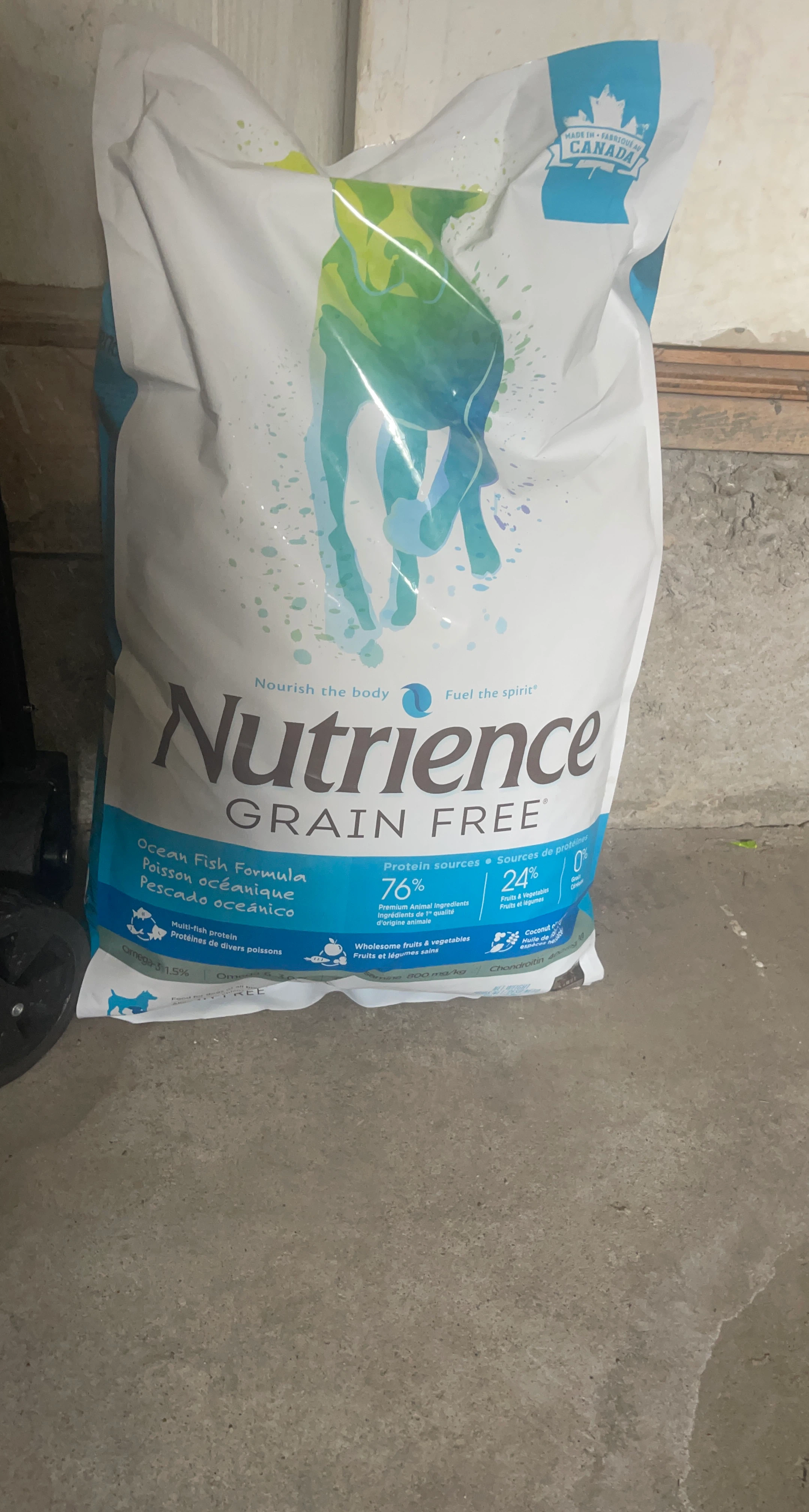 Nutrience Grain Free Ocean Fish Formula Dog Food