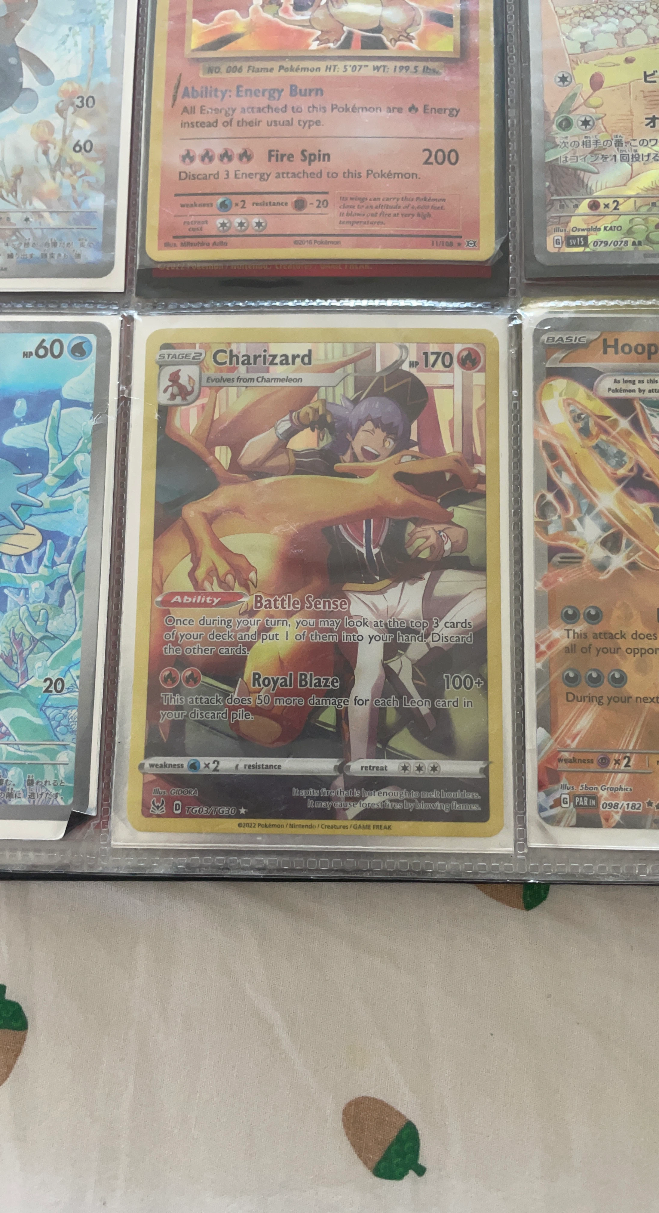 Pokemon Charizard TG03/TG30 Card