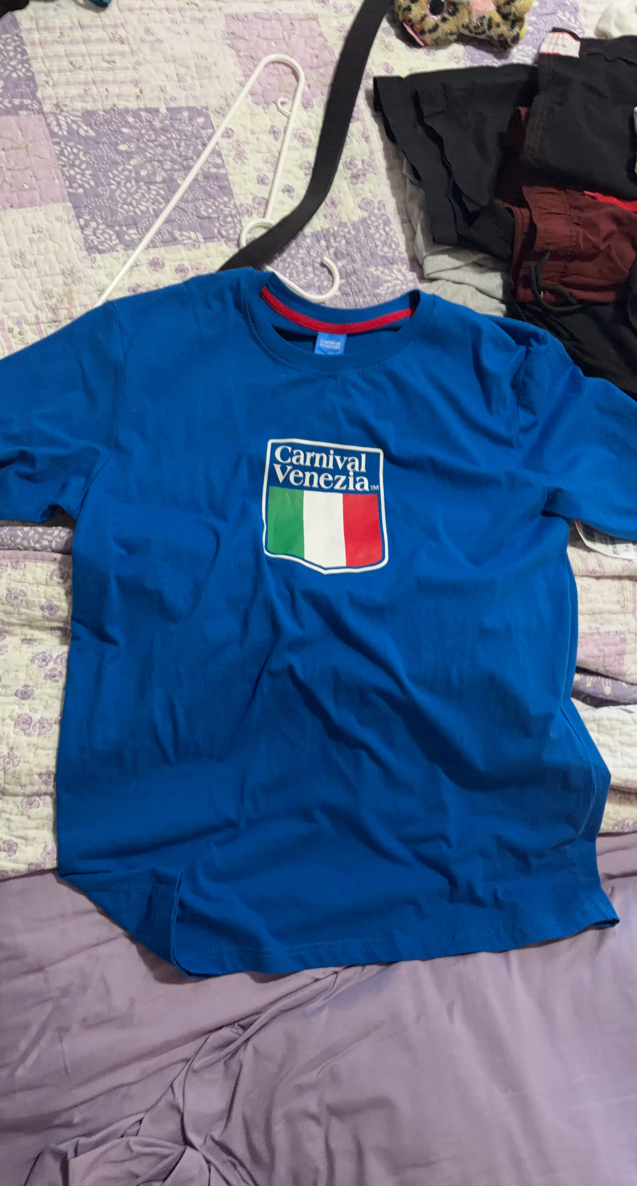 Carnival Venezia Blue Long Sleeve Shirt