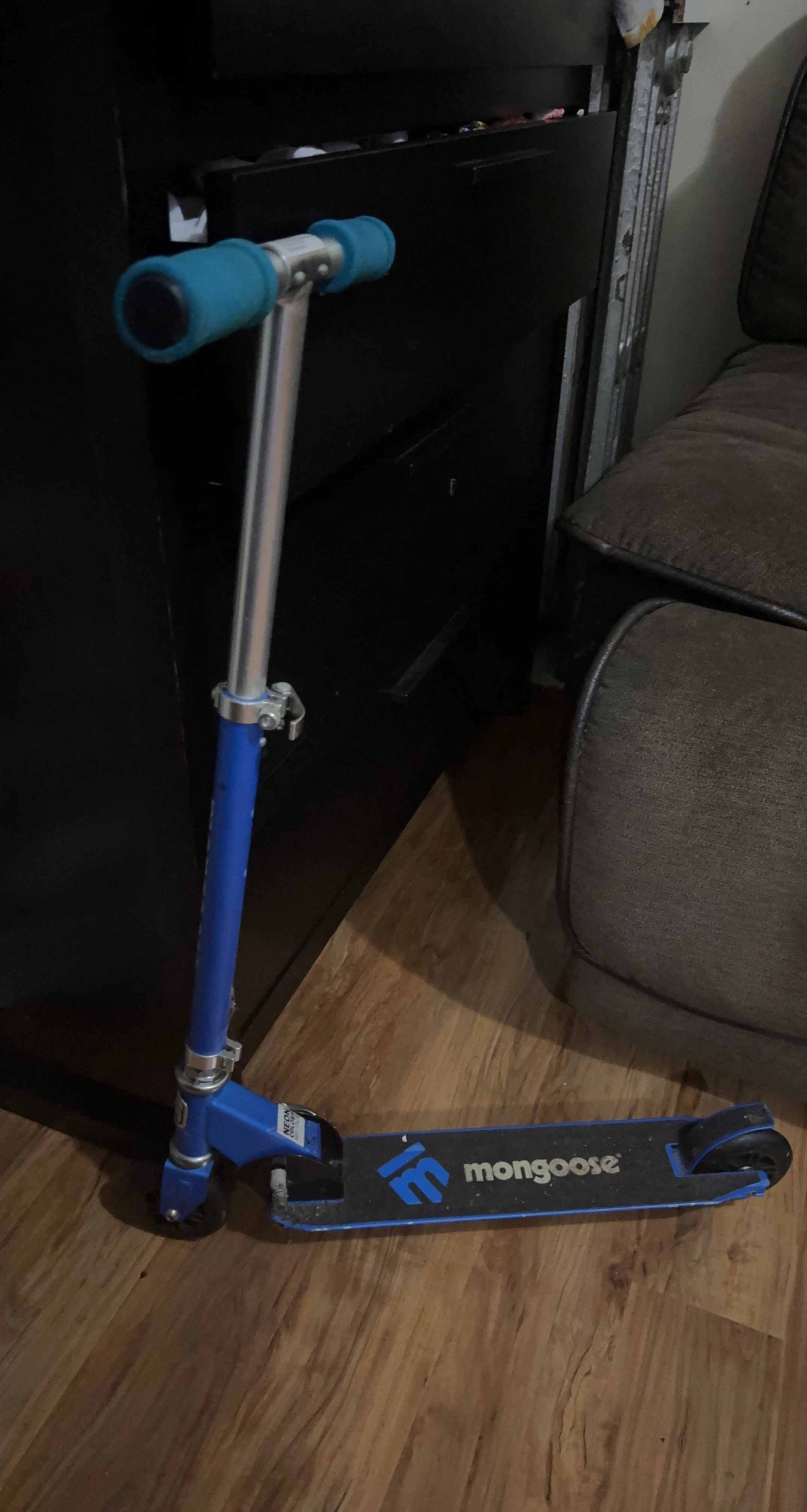Mongoose Blue Scooter