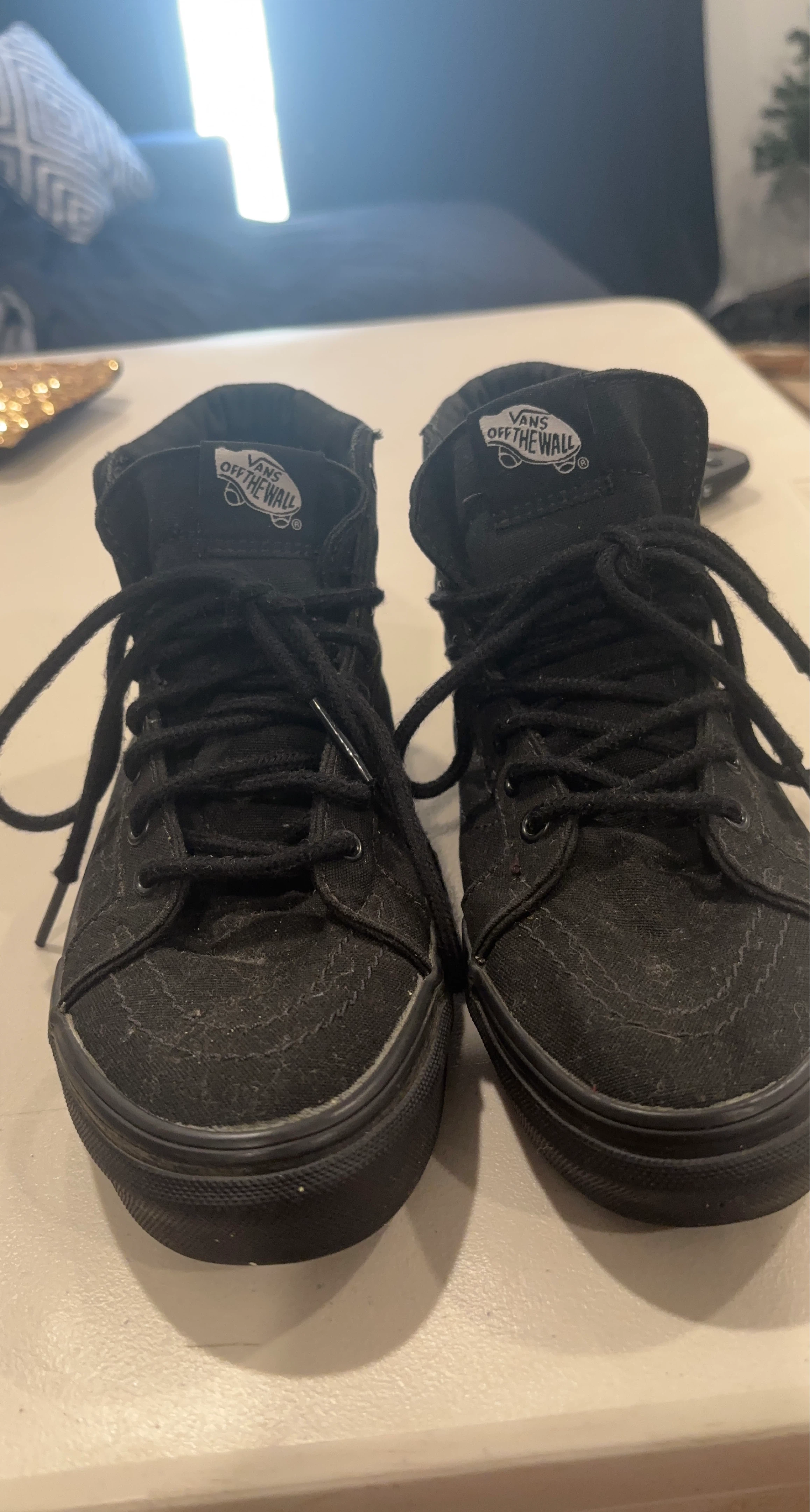 Vans Sk8-Hi Black Skate Shoes