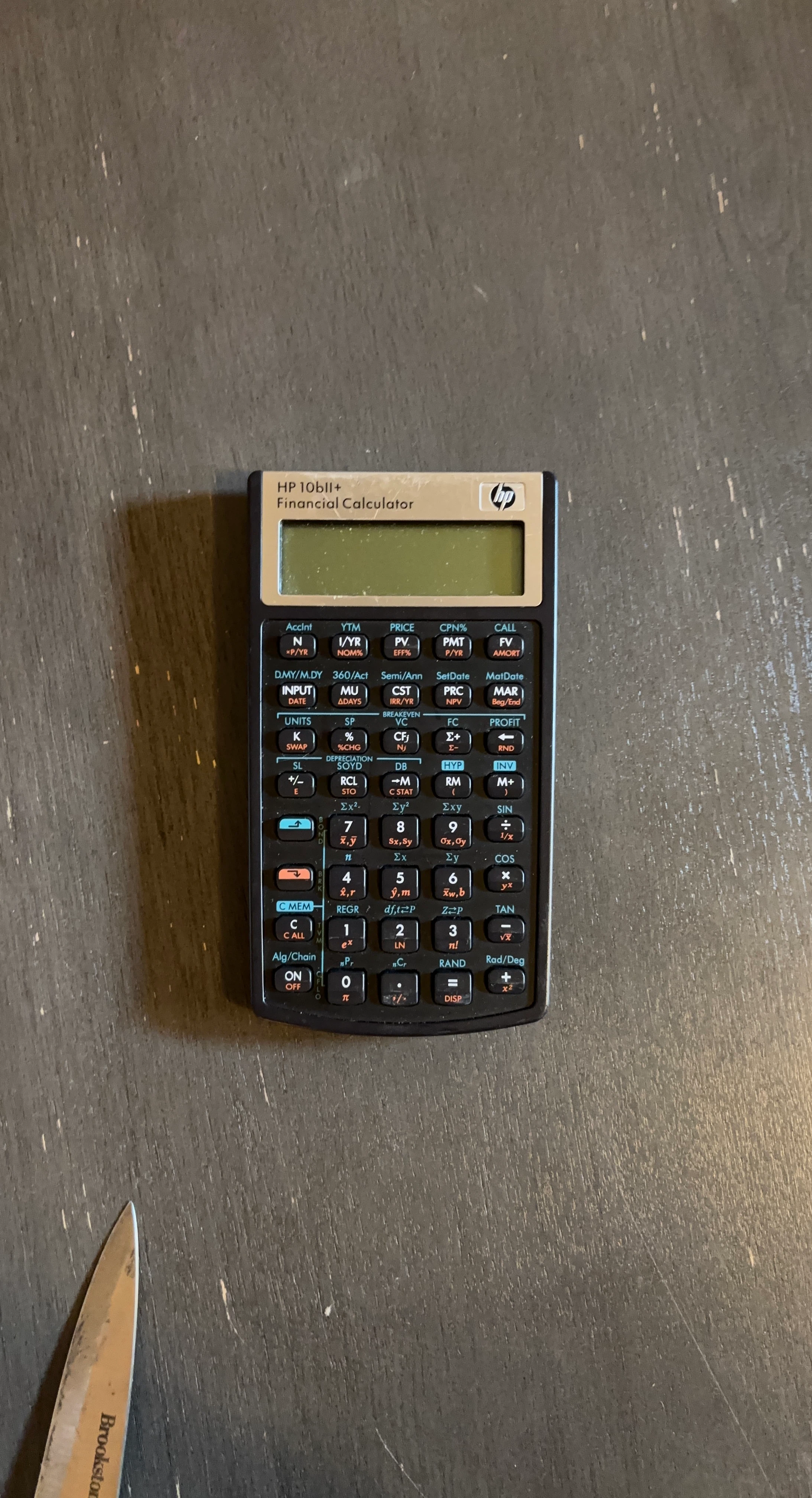 HP 10bll+ Financial Calculator