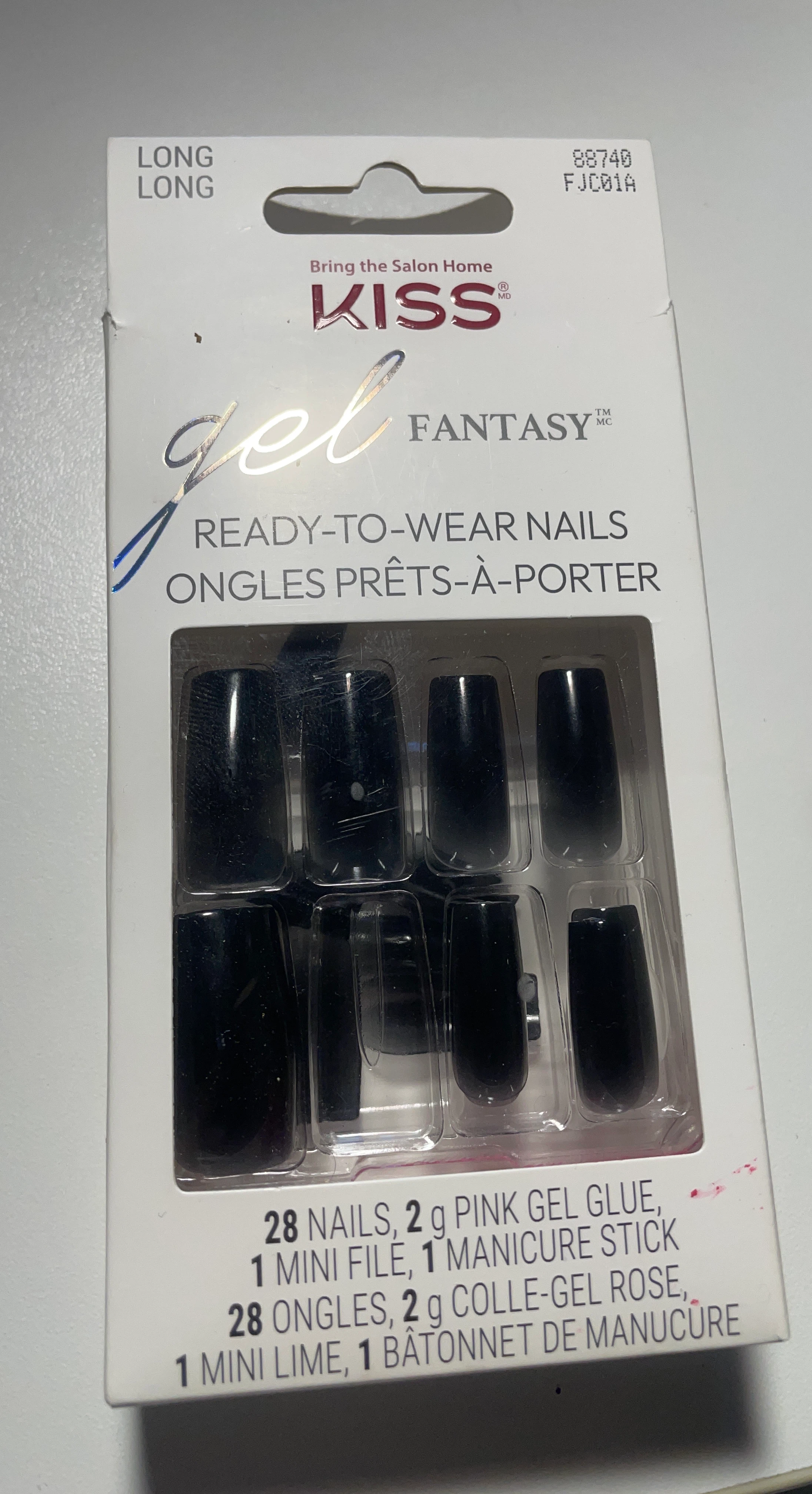 KISS Gel Fantasy Ready-to-Wear Long Nails