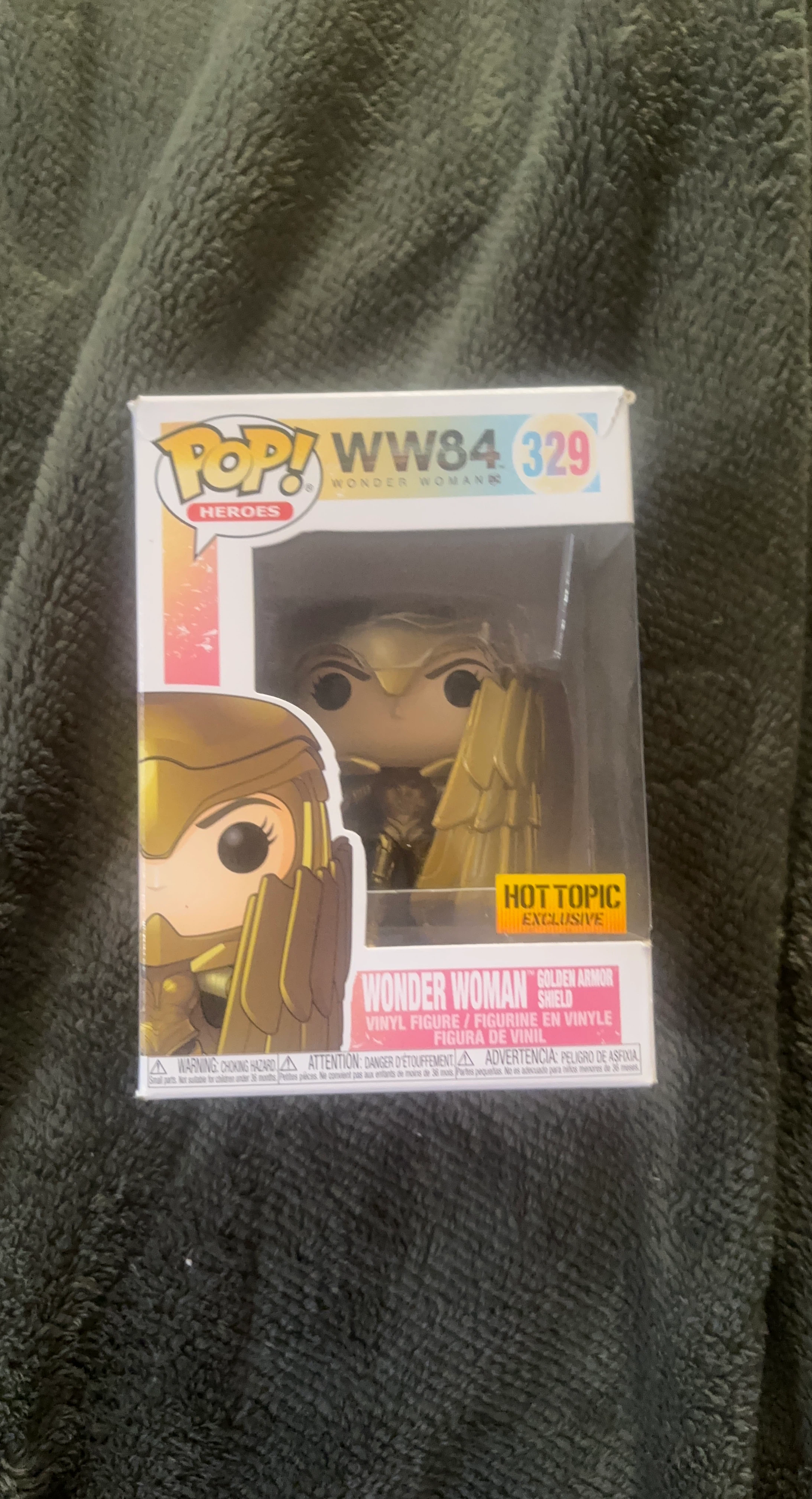 Funko Pop! Wonder Woman Golden Armor WW84 #329
